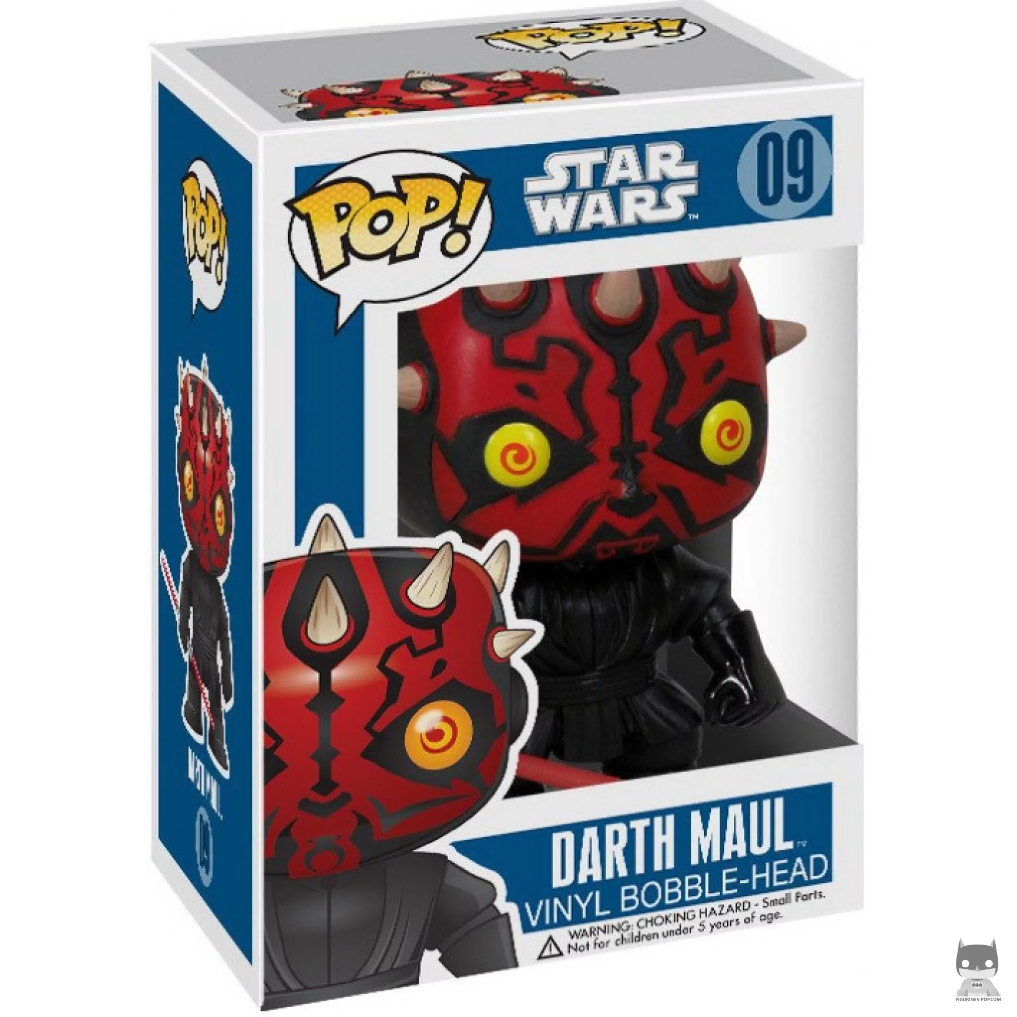 Figura Funko Pop! Darth Maul en su caja