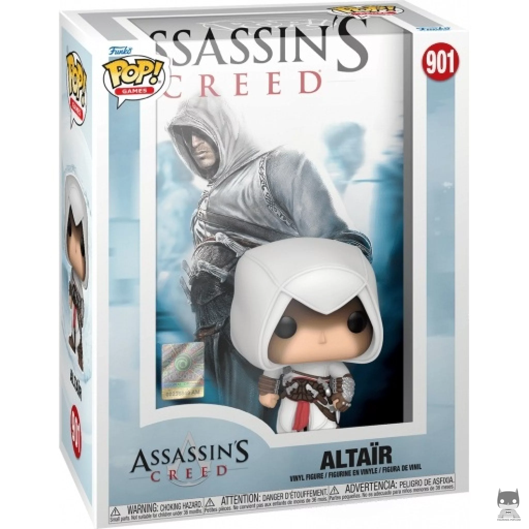 Figura Funko Pop! Altaïr en su caja