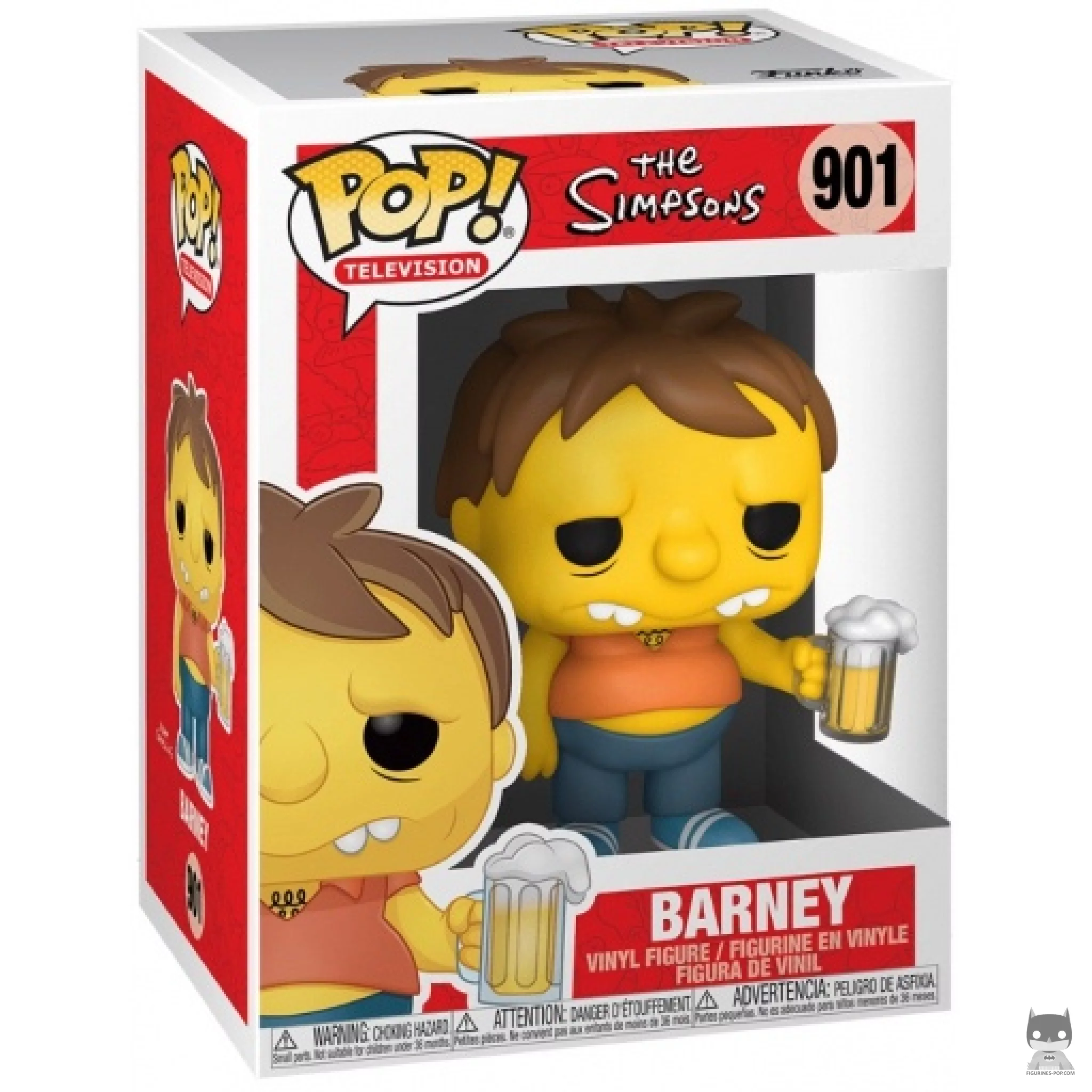 Figura Funko Pop! Barney Gumble en su caja