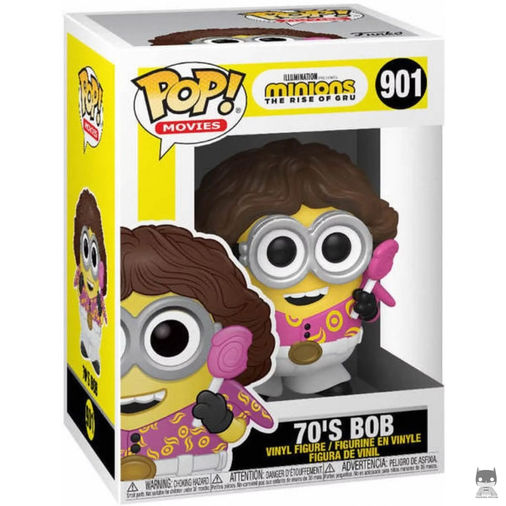 Figura Funko Pop! Bob años 70 en su caja