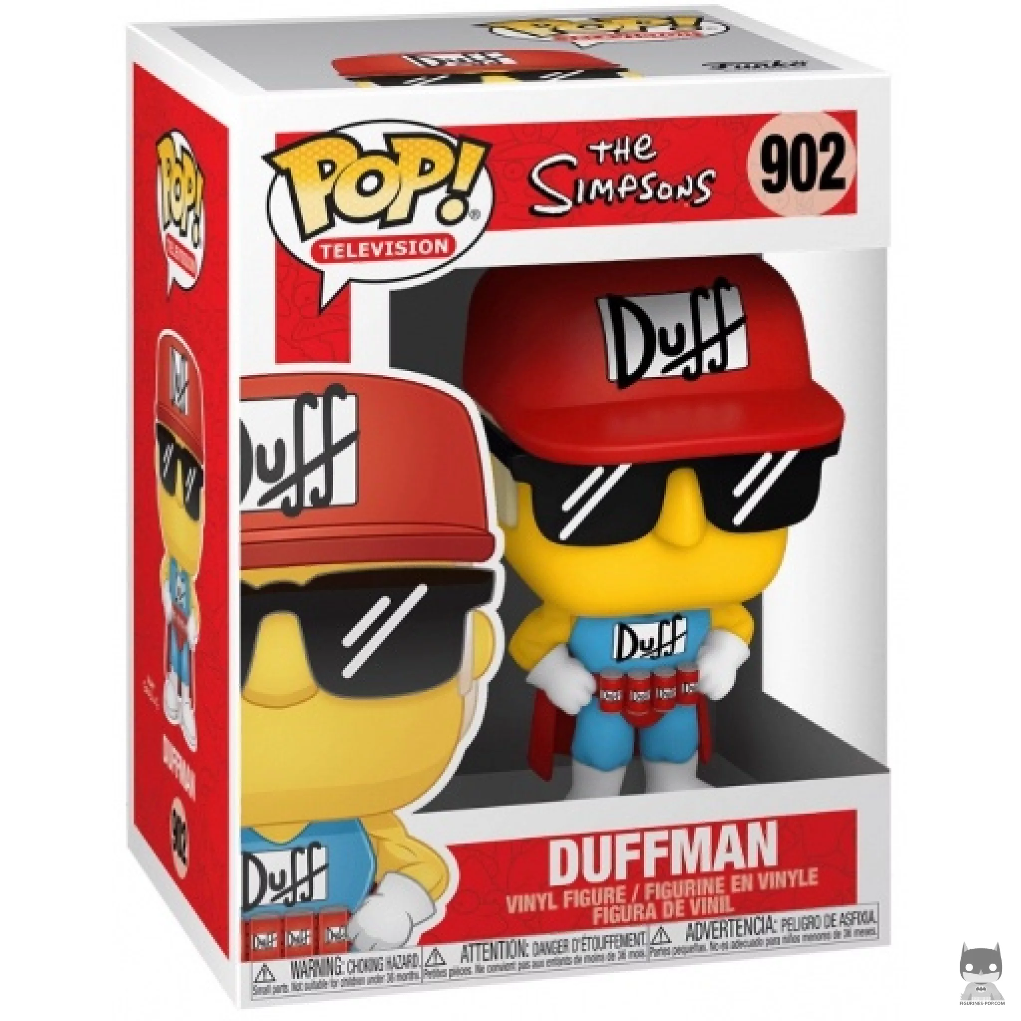 Figura Funko Pop! Duffman en su caja