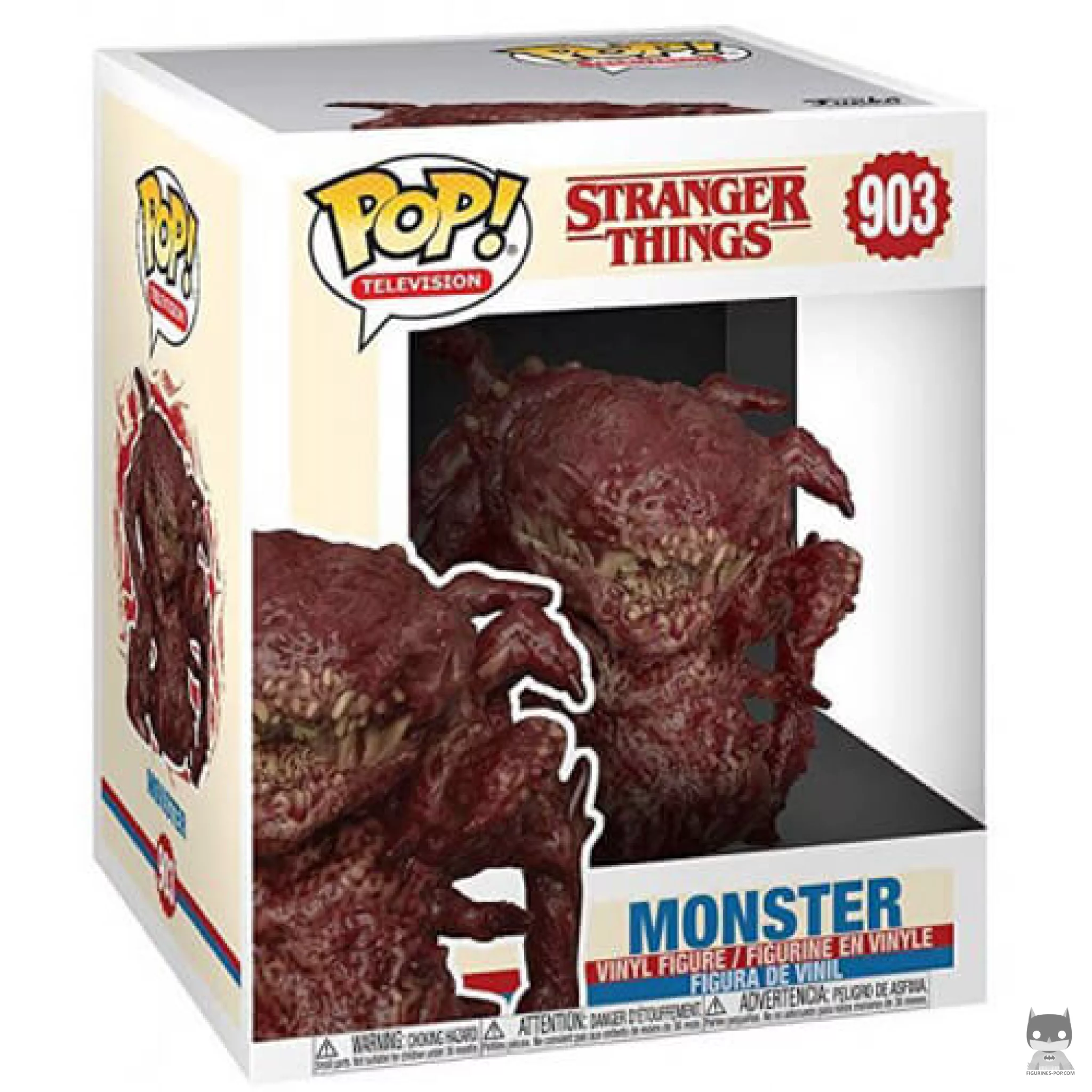 Figura Funko Pop! Monstruo (Supersized) en su caja