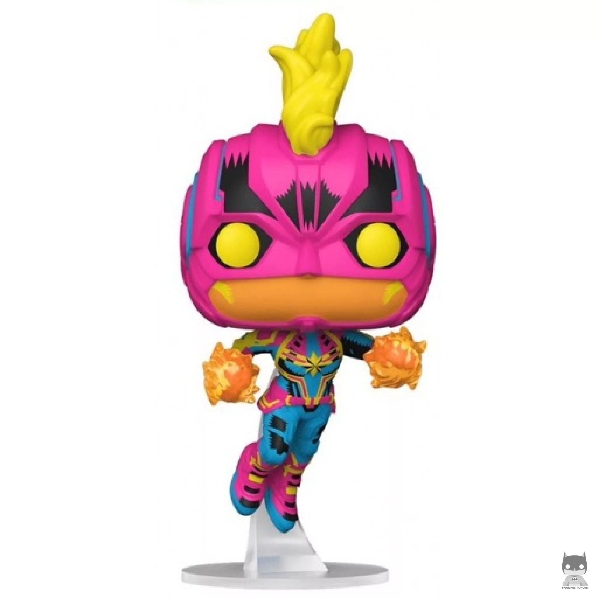 Figura Funko Pop! Capitana Marvel (Luz negra) (Captain Marvel)