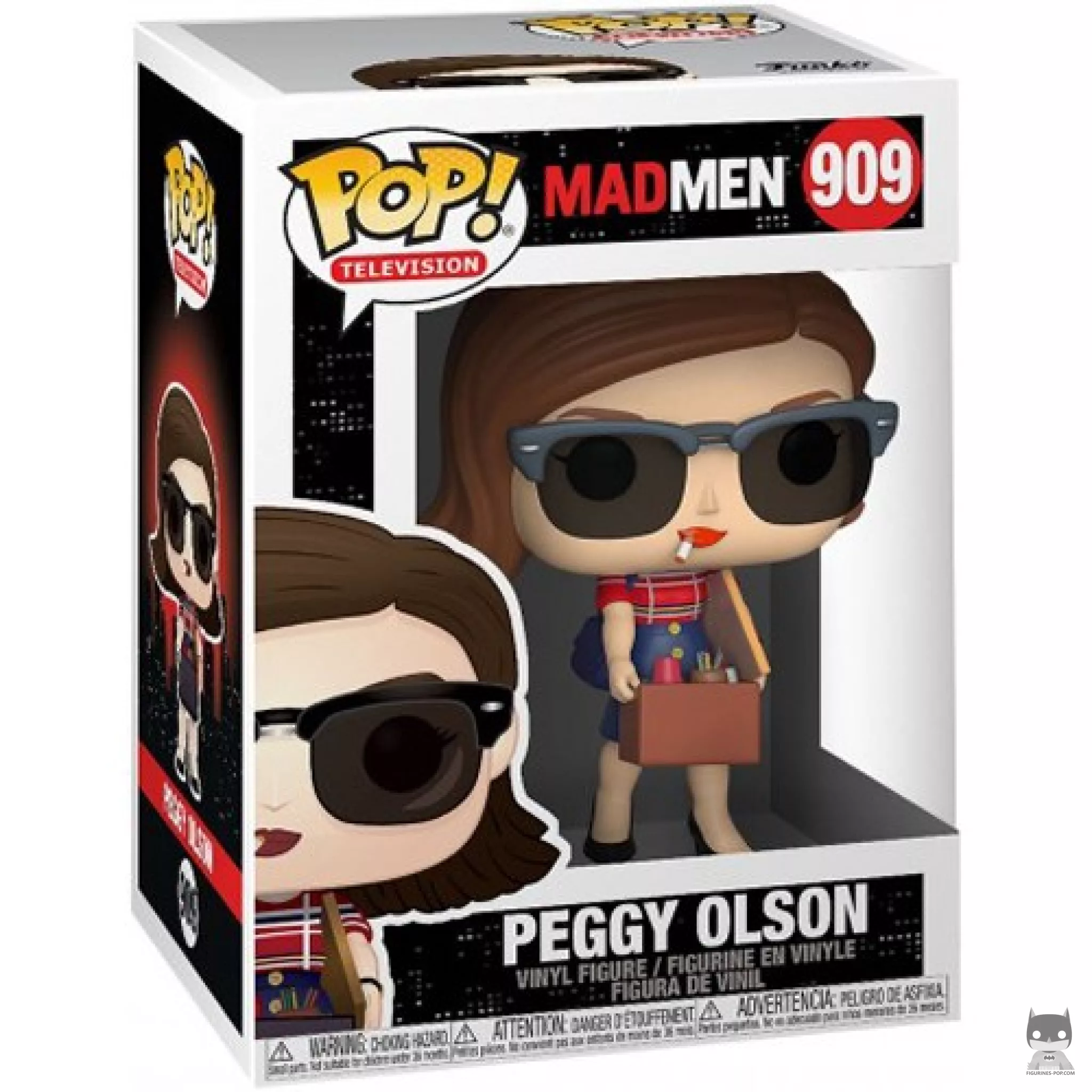 Figura Funko Pop! Peggy Olson en su caja