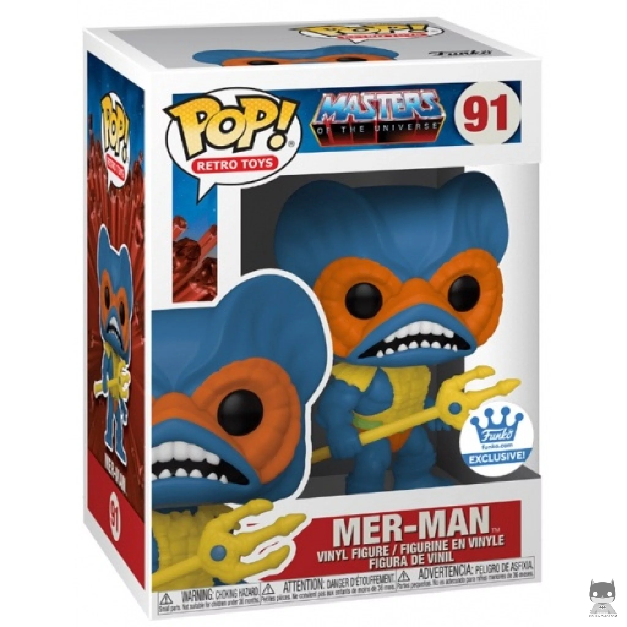 Figura Funko Pop! Mer-Man en su caja