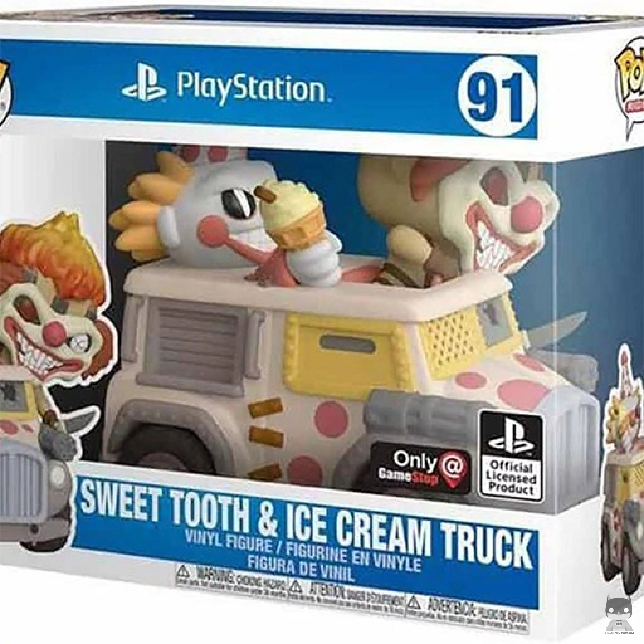 Figura Funko Pop! Sweet Tooth & camión de helados en su caja