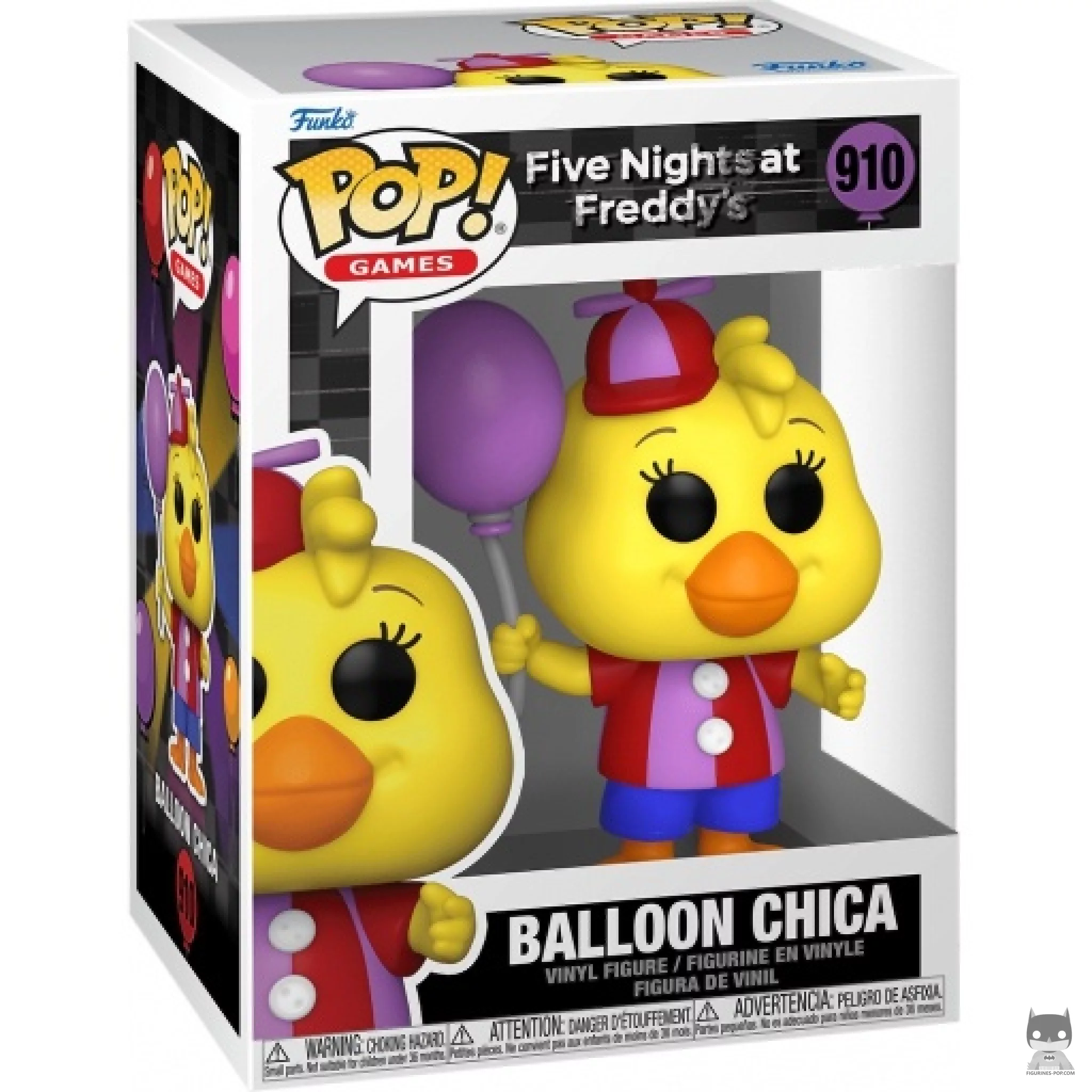 Figura Funko Pop! Balloon Chica en su caja