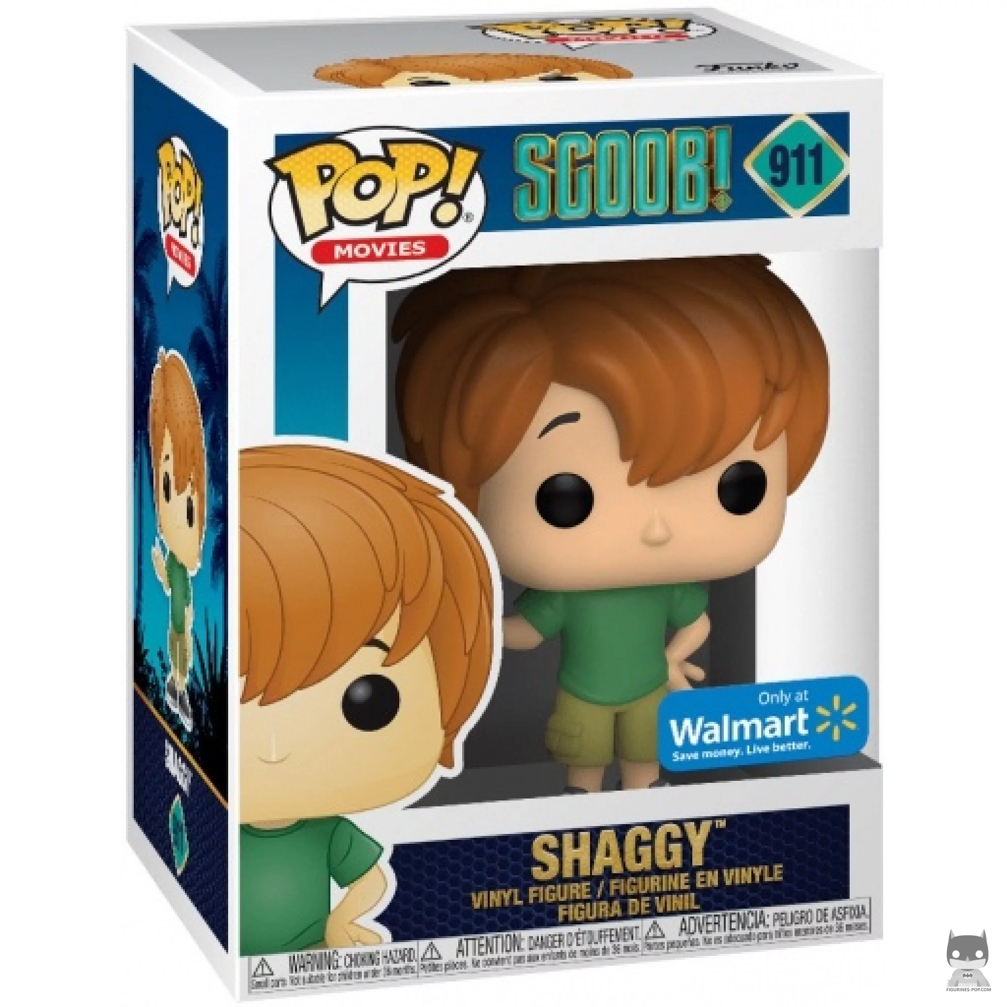 Figura Funko Pop! Shaggy joven en su caja