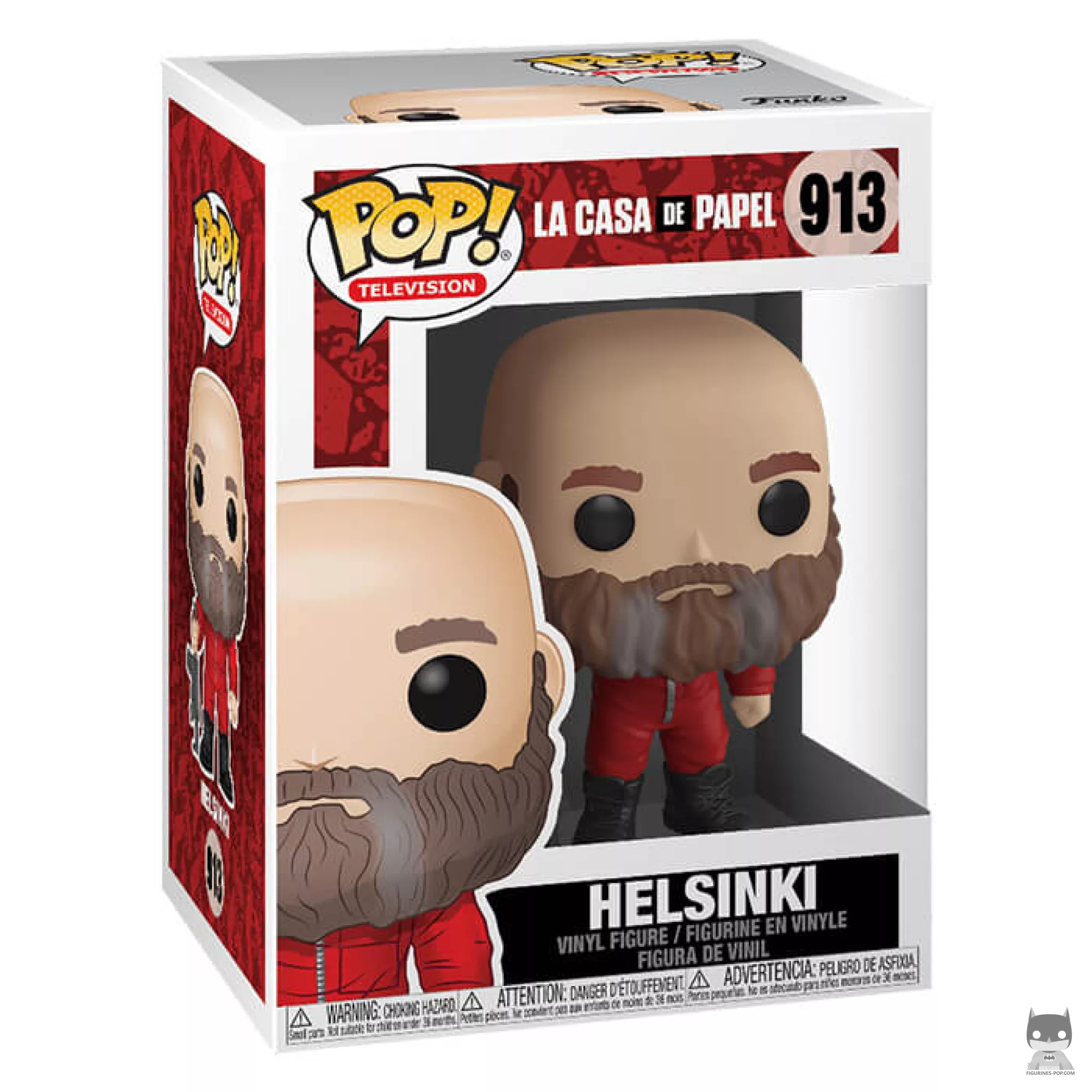 Figura Funko Pop! Helsinki en su caja