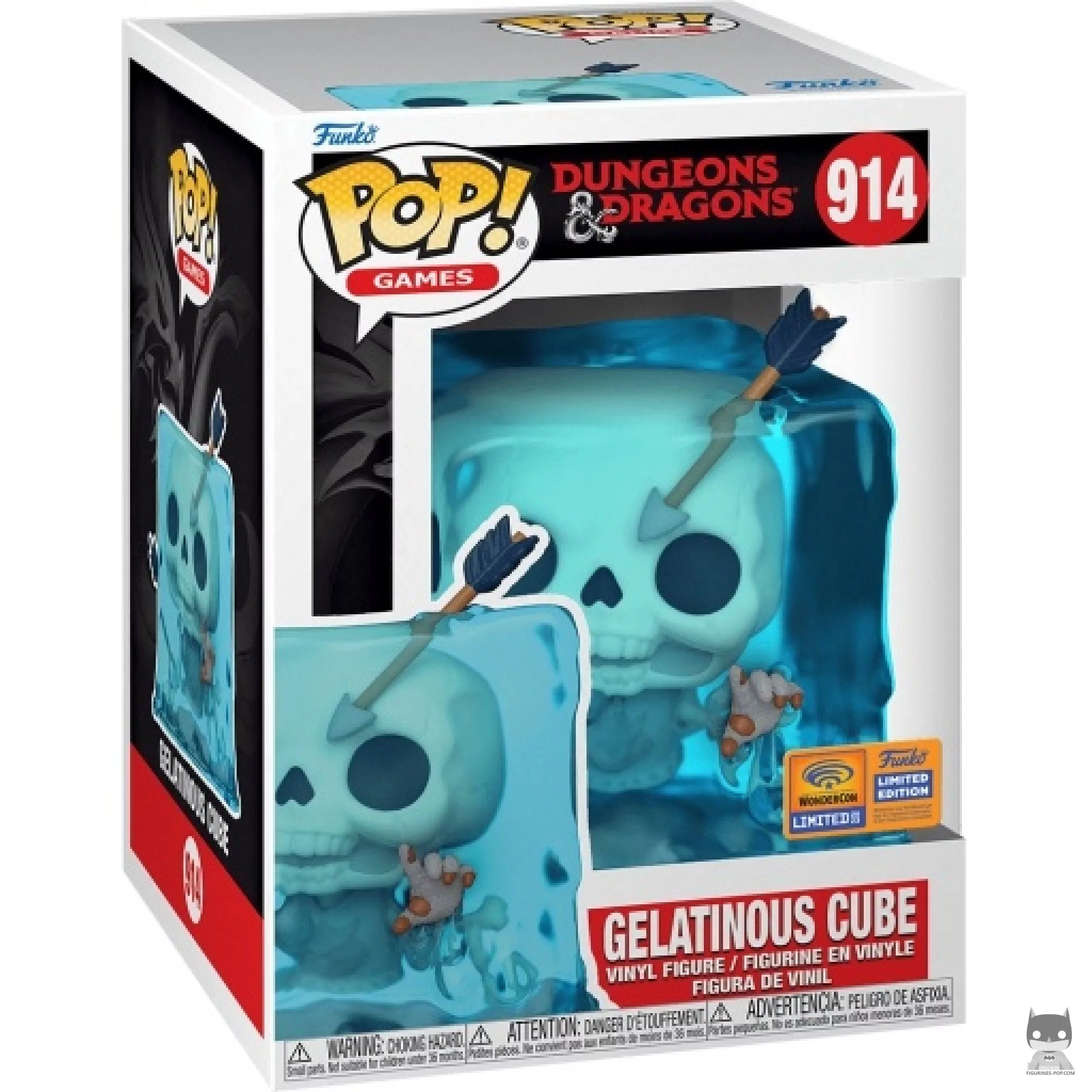 Figura Funko Pop! Cubo gelatinoso en su caja