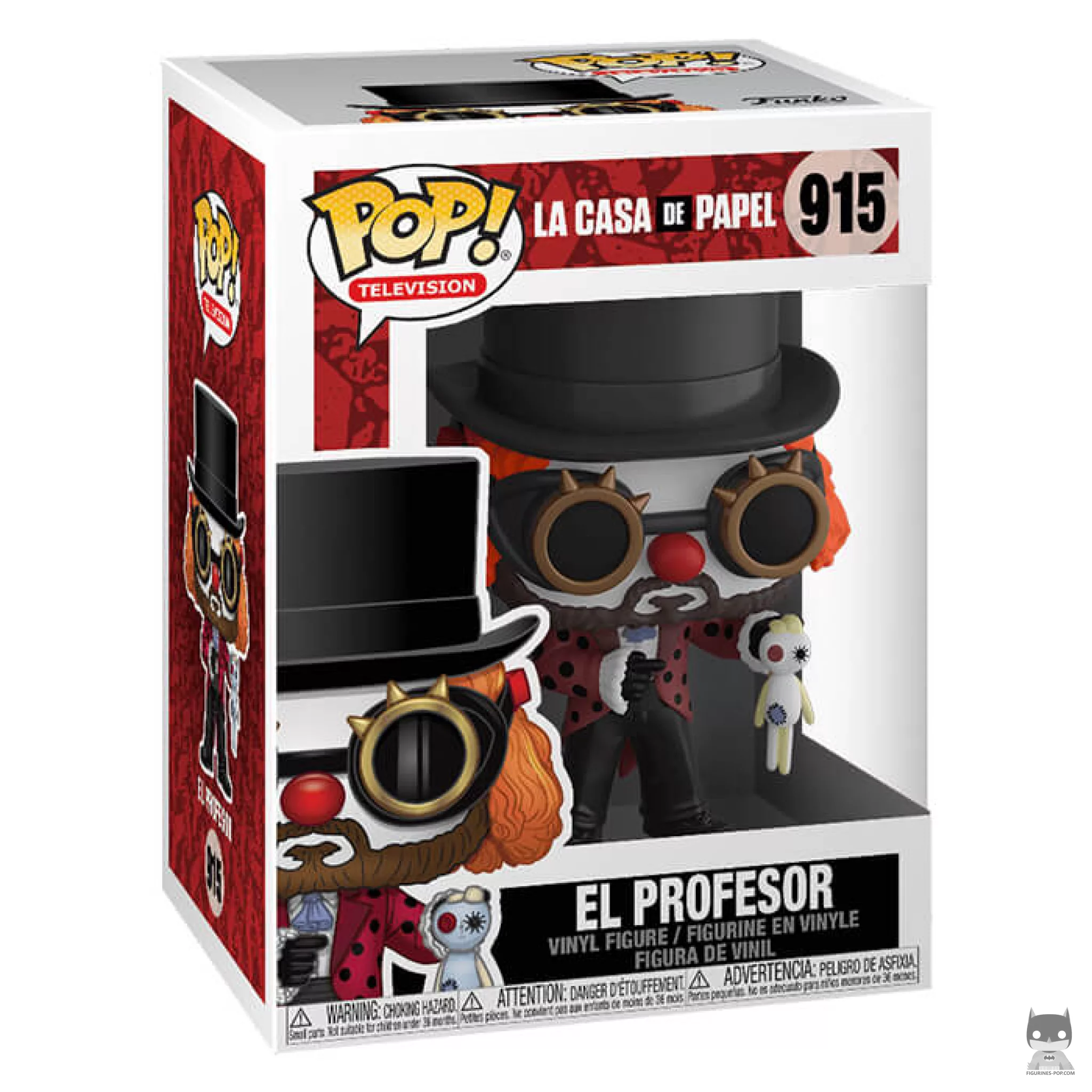 Figura Funko Pop! El Profesor en su caja