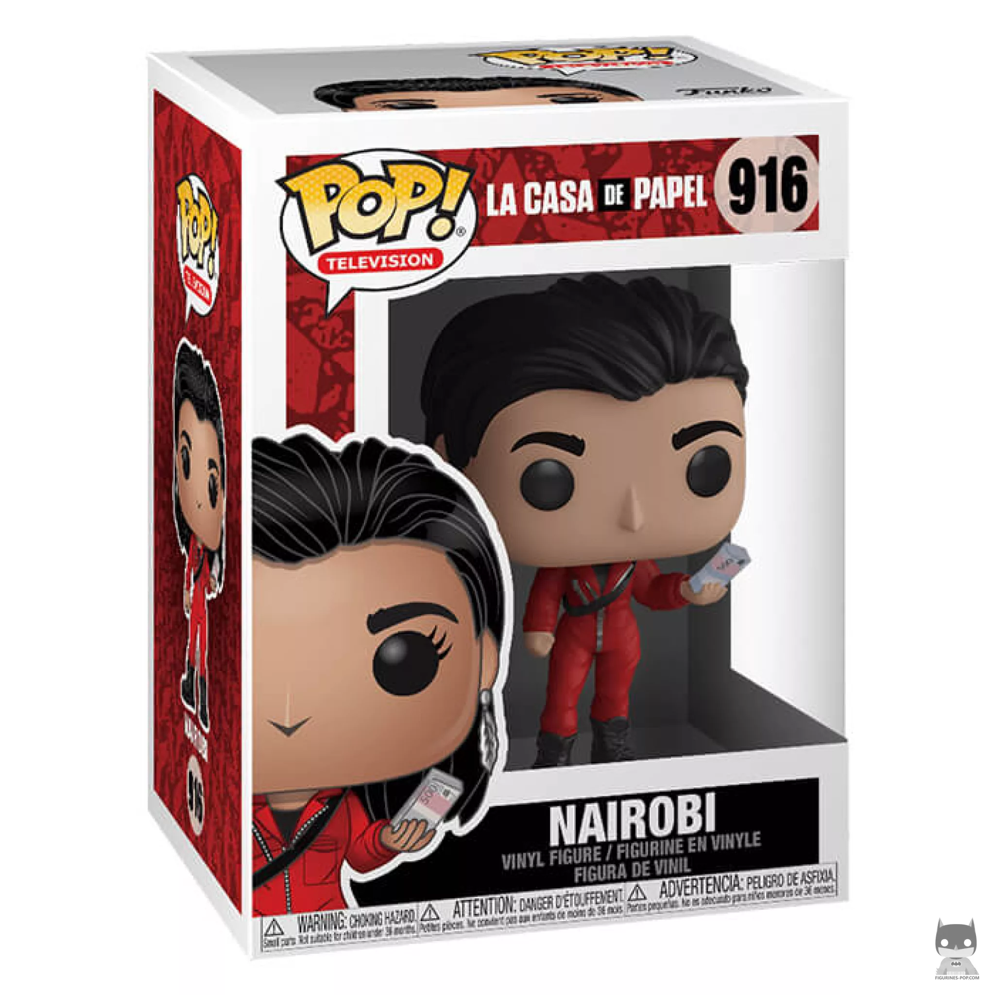 Figura Funko Pop! Nairobi en su caja