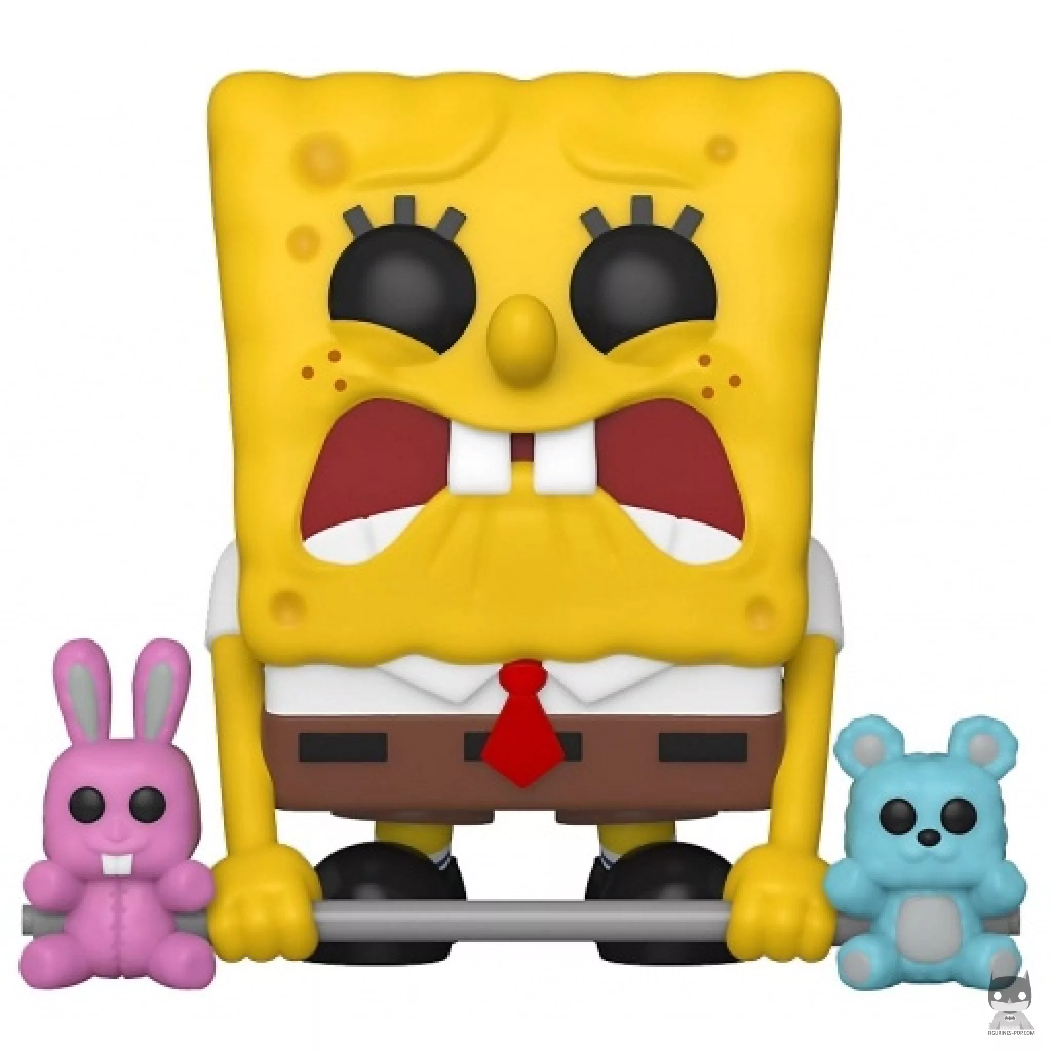 Figura Funko Pop! Bob Esponja levantador de pesas (Bob Esponja)