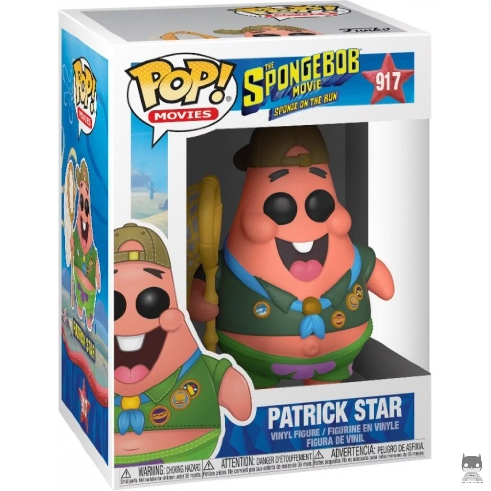 Figura Funko Pop! Patricio Estrella en su caja