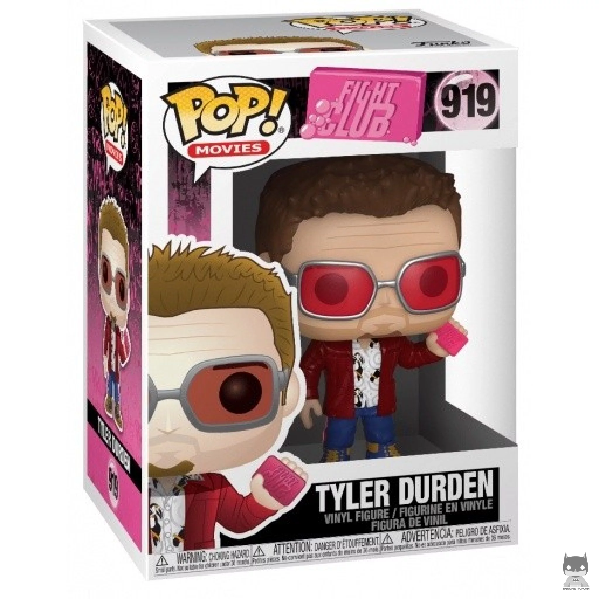 Figura Funko Pop! Tyler Durden en su caja