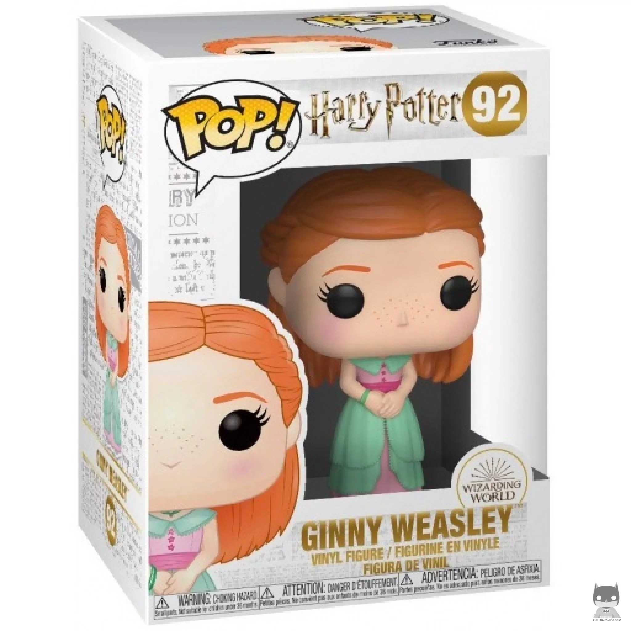 Figura Funko Pop! Ginny Weasley en el Baile de Navidad en su caja