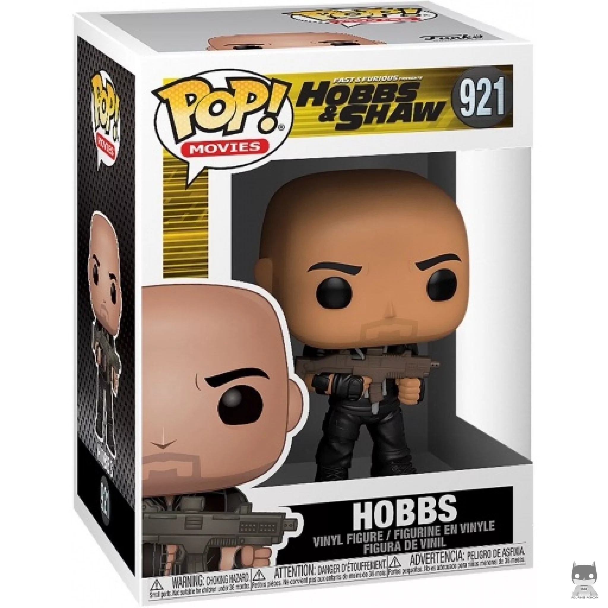 Figura Funko Pop! Hobbs en su caja