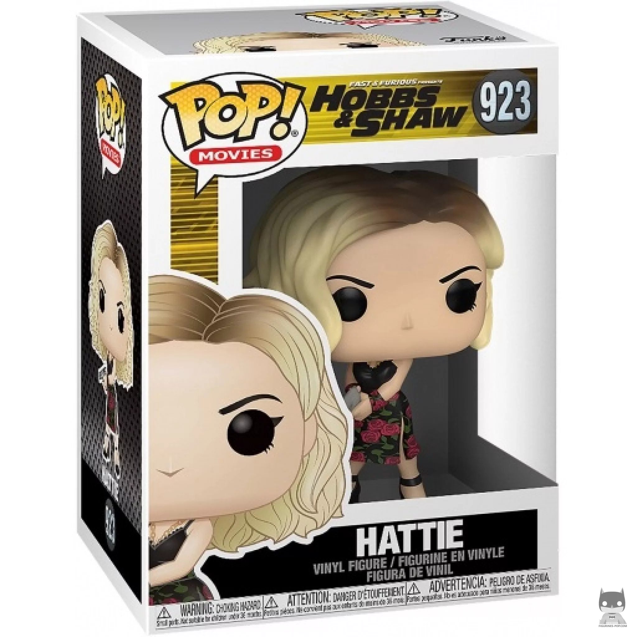 Figura Funko Pop! Hattie en su caja