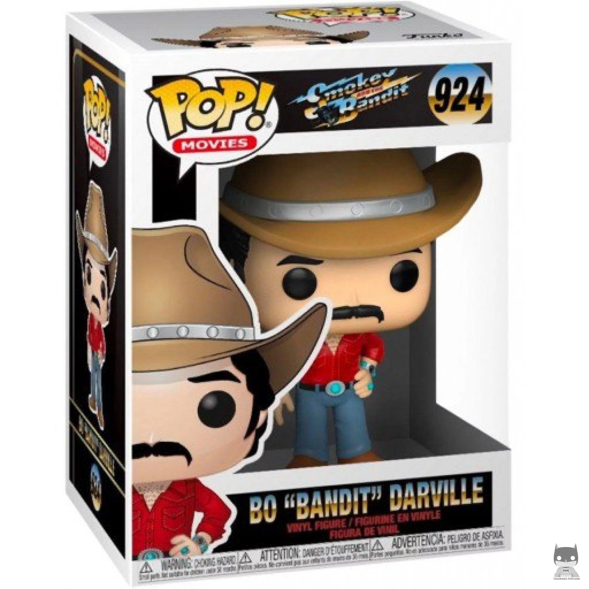 Figura Funko Pop! Bo "Bandit" Darville en su caja