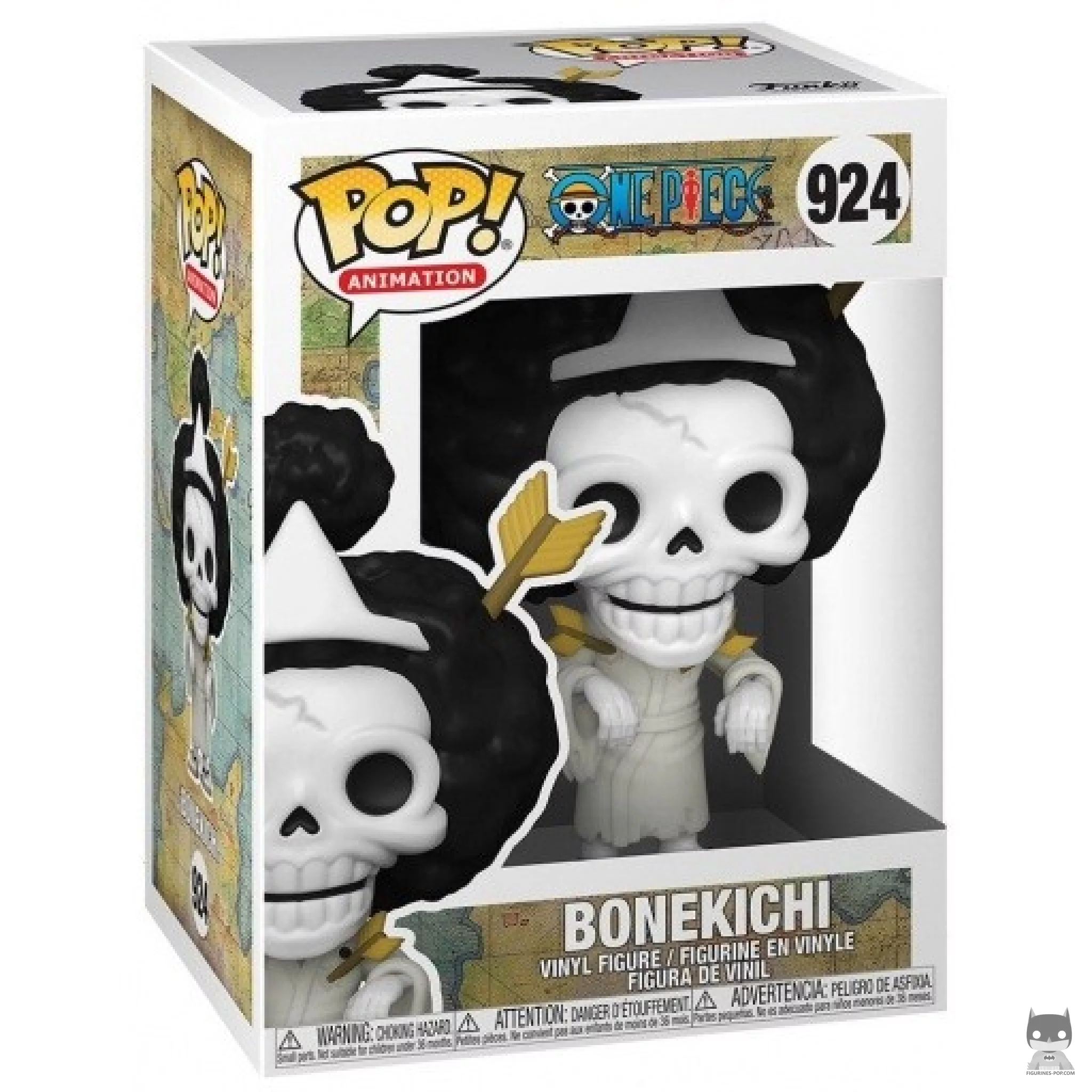 Figura Funko Pop! Brook en el País de Wano en su caja