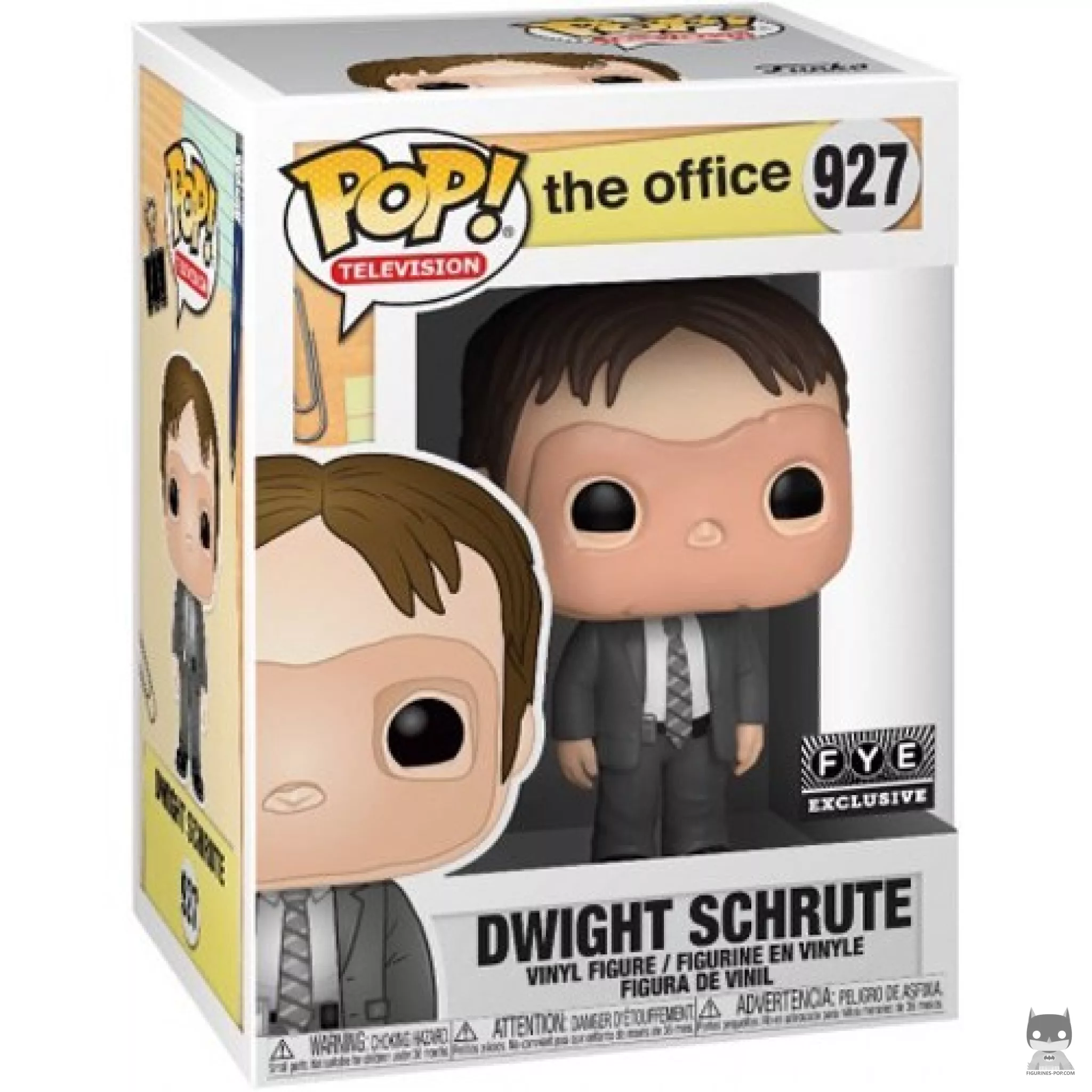 Figura Funko Pop! Dwight Schrute en su caja