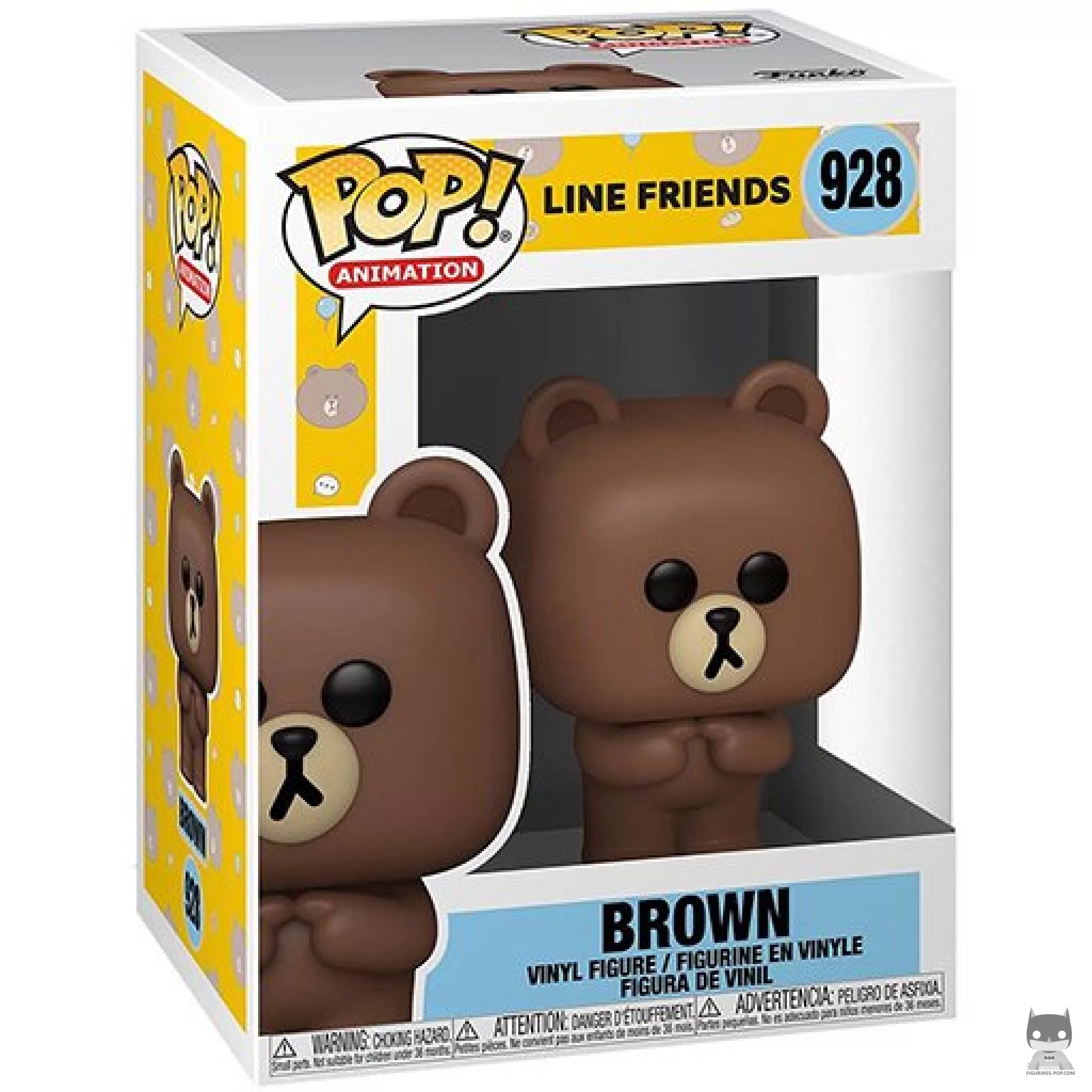 Figura Funko Pop! Brown en su caja