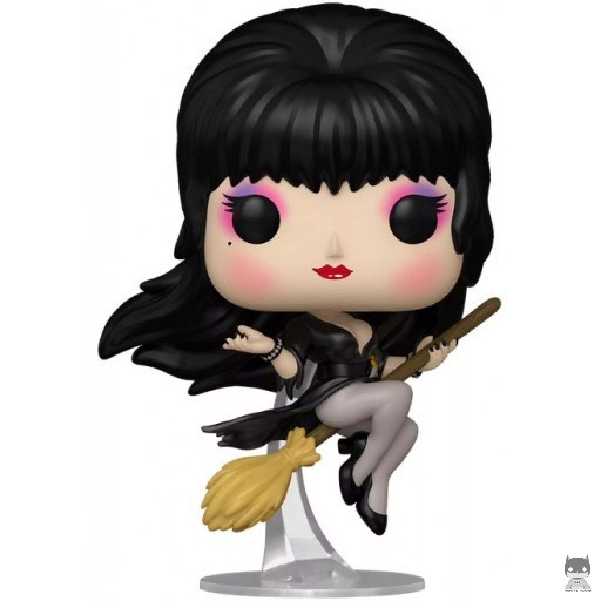 Figura Funko Pop! Elvira en su escoba (Elvira, reina de las tinieblas)