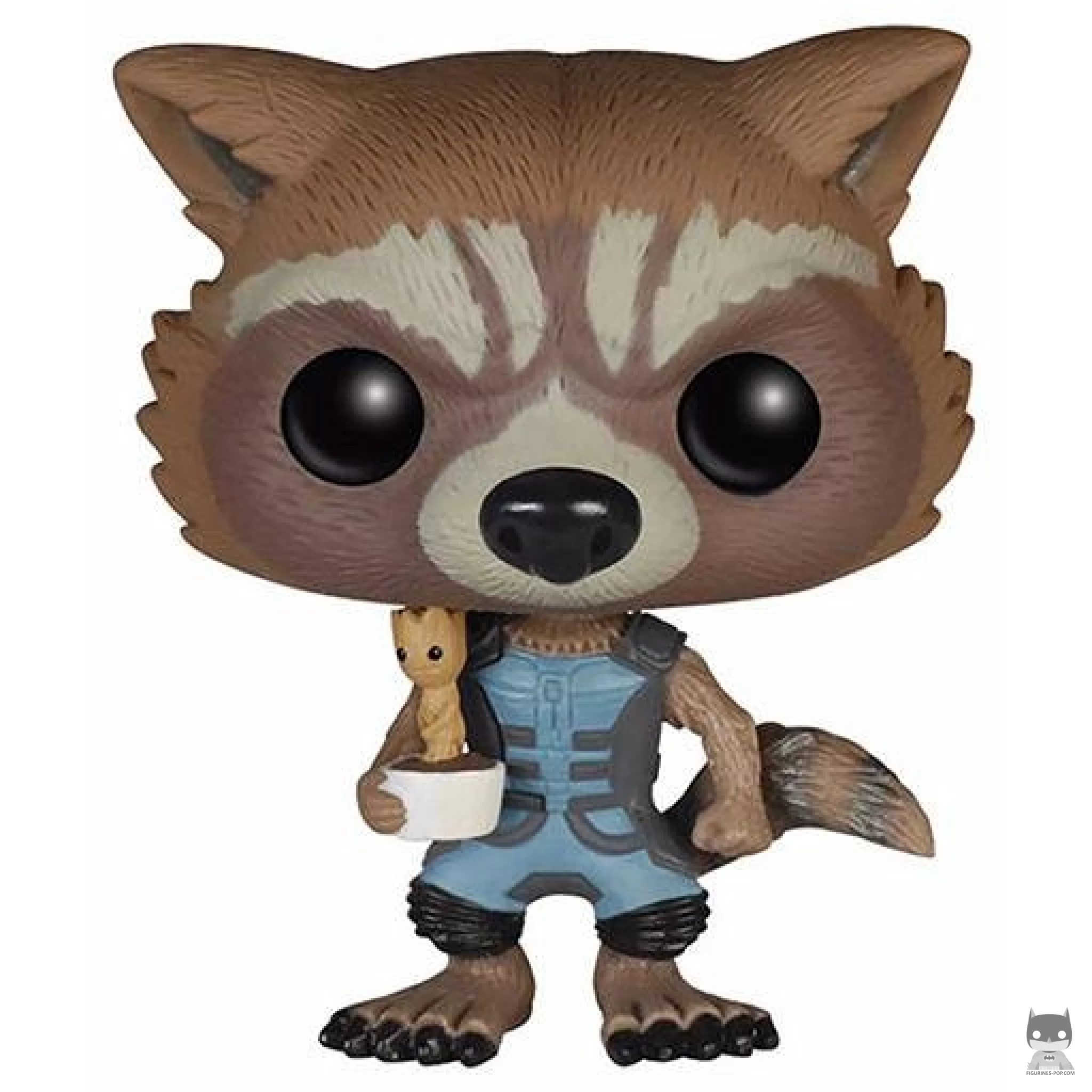 Figura Funko Pop! Rocket Raccoon (con Baby Groot) (Guardianes de la Galaxia)