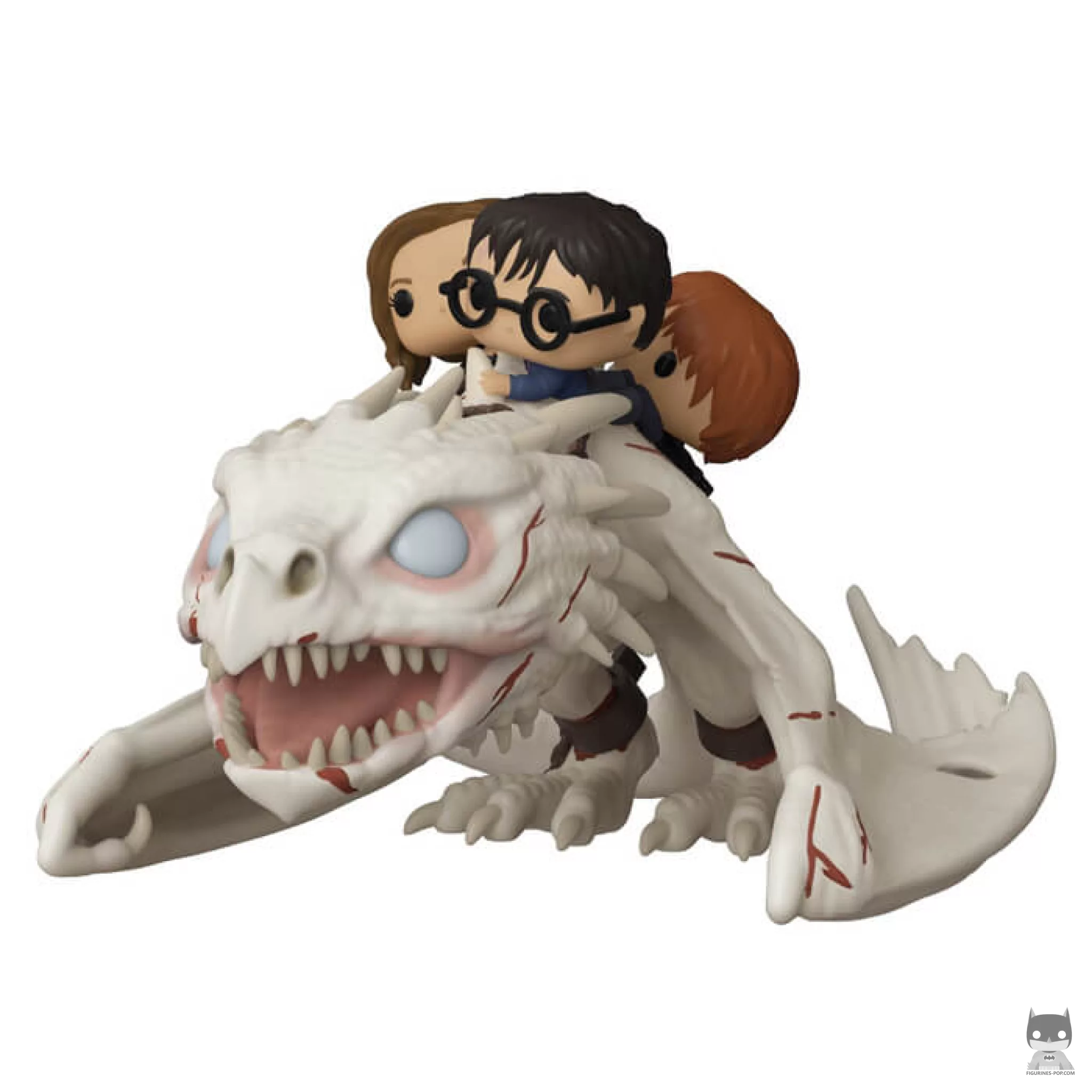 Figura Funko Pop! Harry, Ron & Hermione con dragón (Harry Potter)