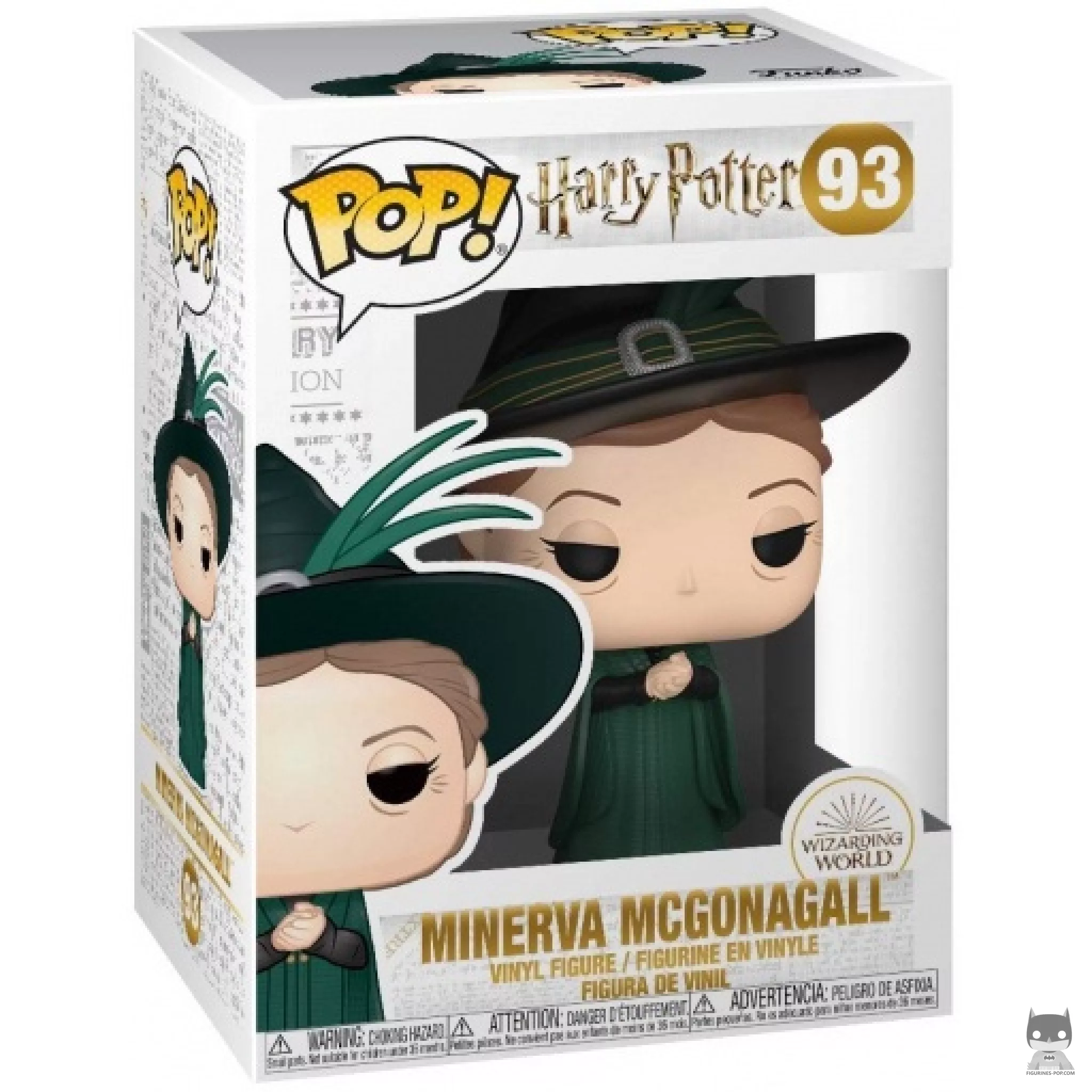 Figura Funko Pop! Minerva McGonagall en el Baile de Navidad en su caja