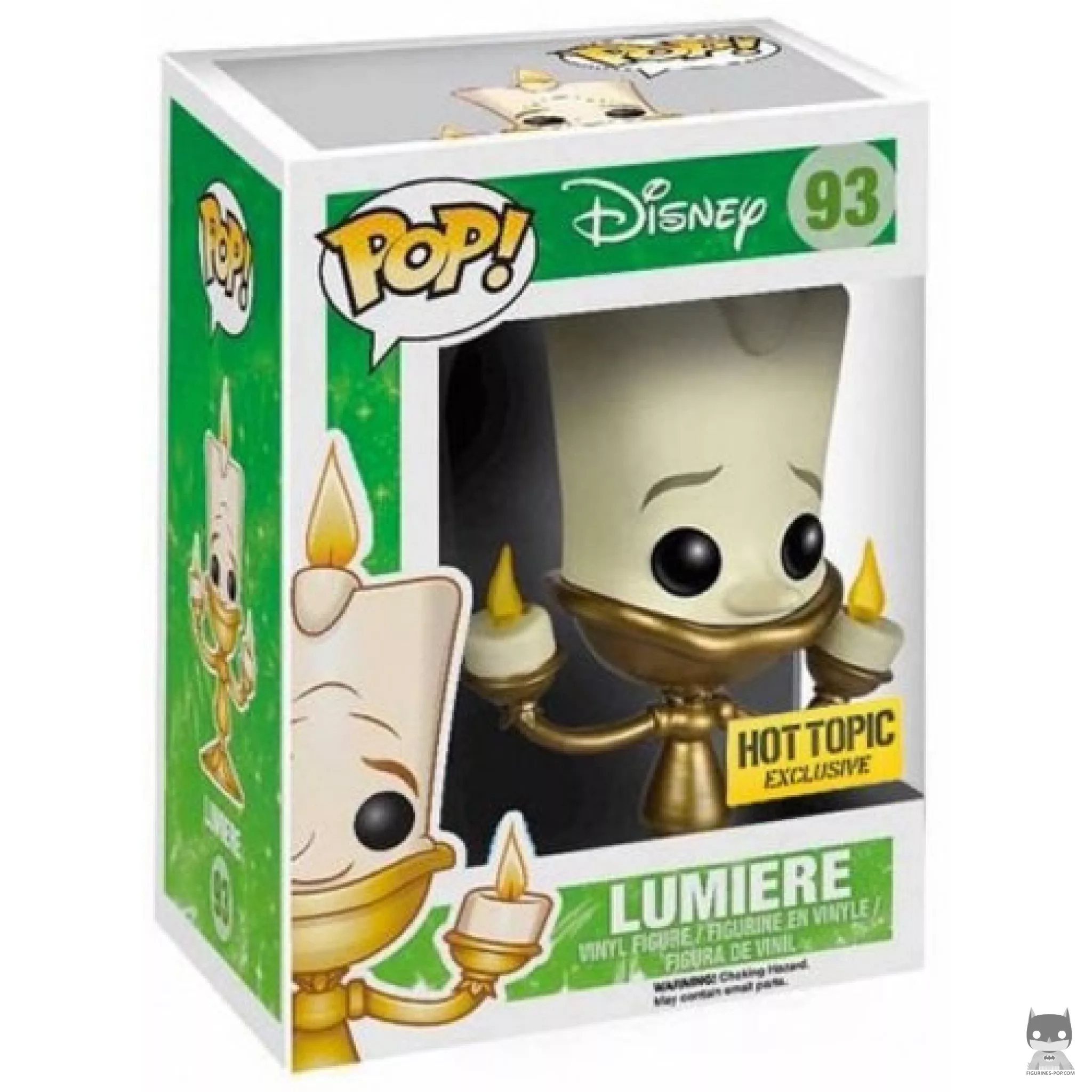 Figura Funko Pop! Lumière (Brilla en la oscuridad) en su caja