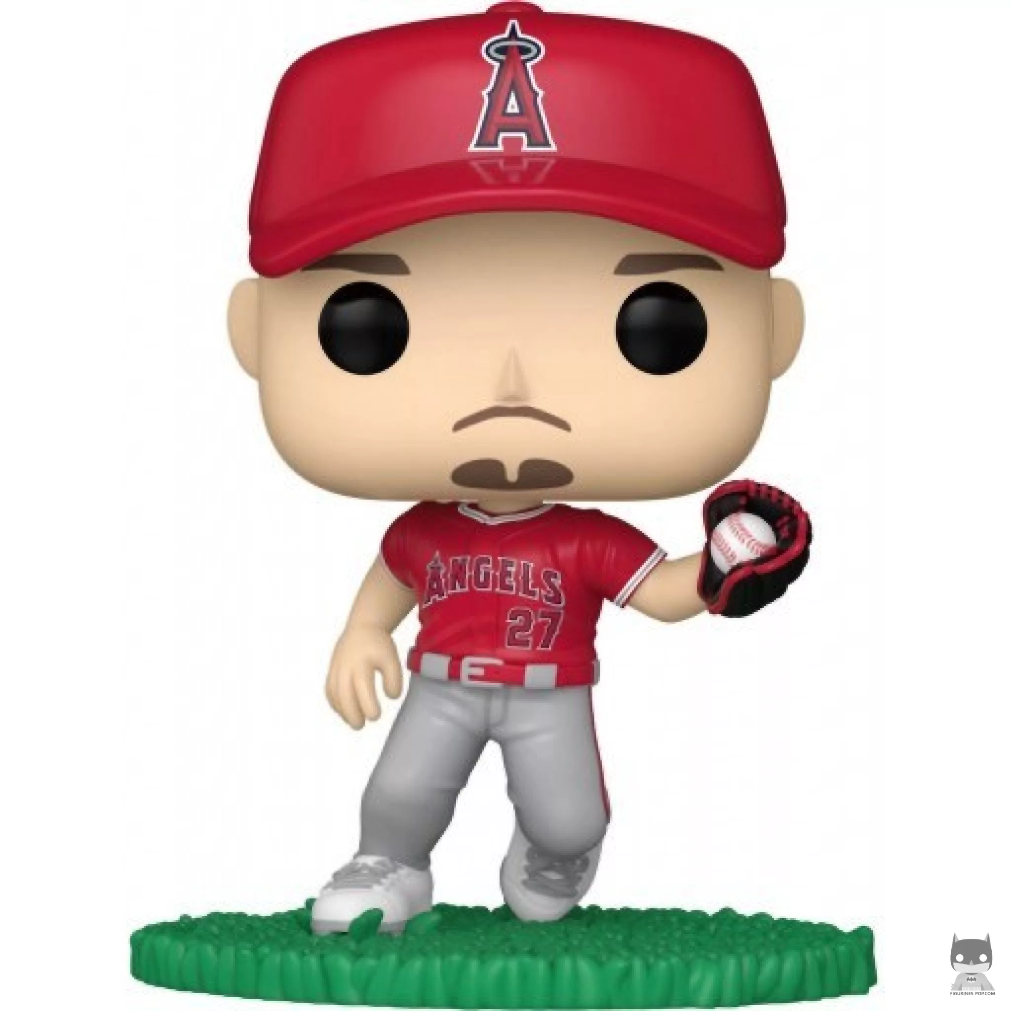 Figura Funko Pop! Mike Trout (Atrapando) (MLB)
