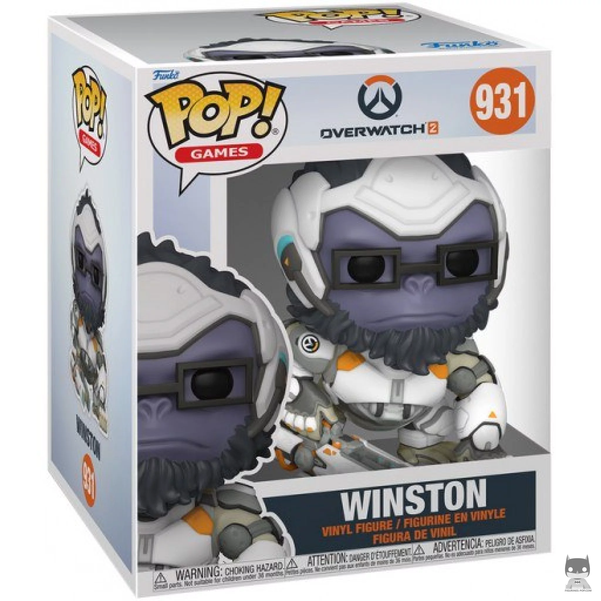 Figura Funko Pop! Winston (Supersized) en su caja
