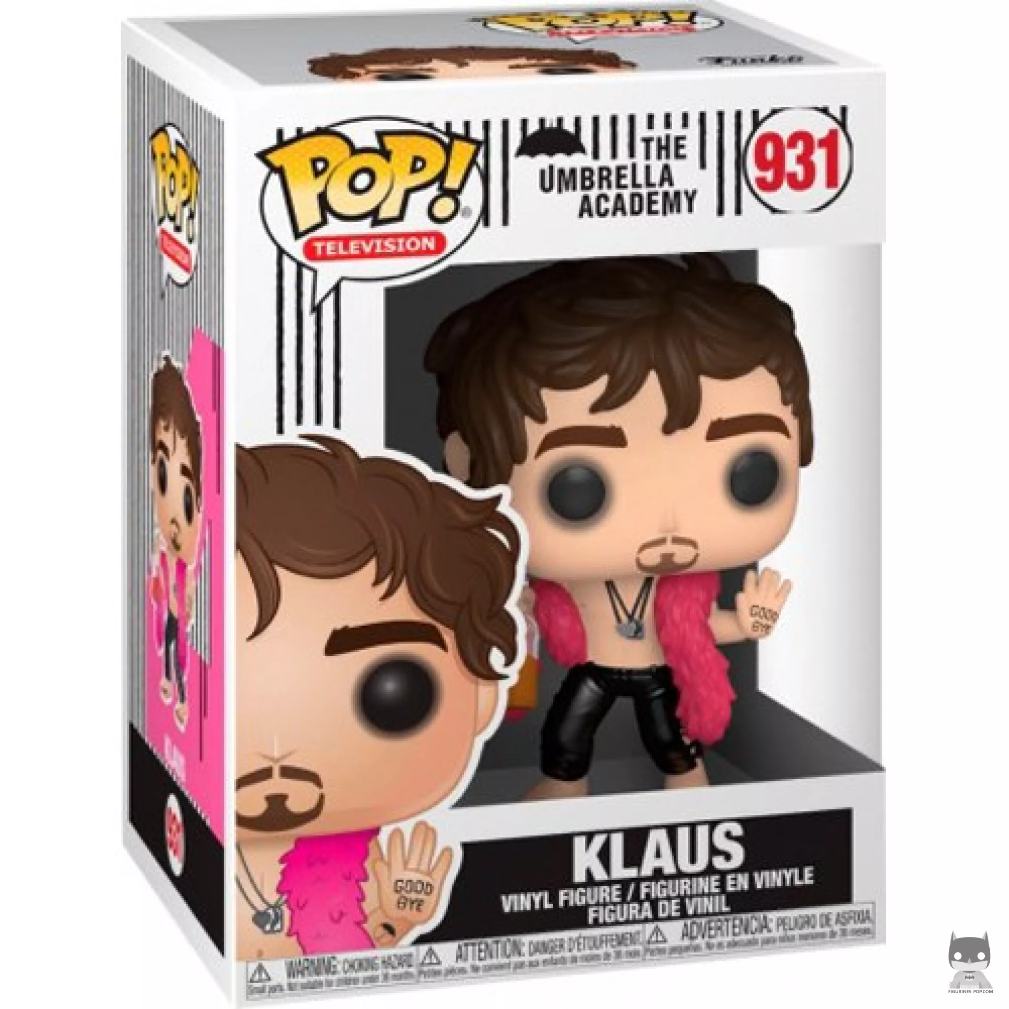 Figura Funko Pop! Klaus en su caja