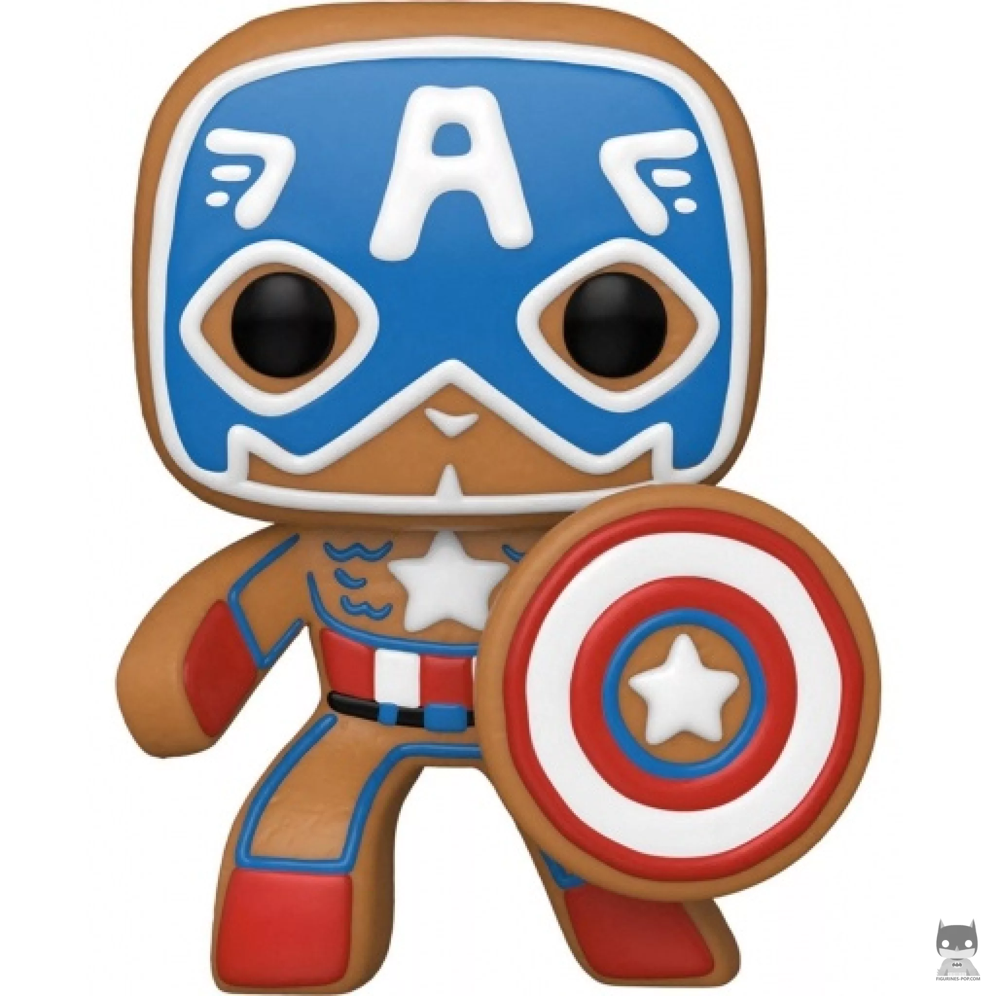 Figura Funko Pop! Capitán América de jengibre (Marvel Comics)