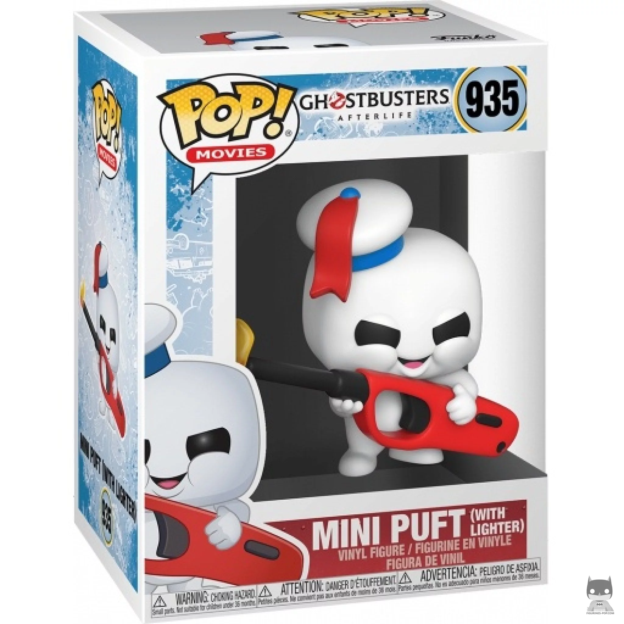 Figura Funko Pop! Mini Puft con mechero en su caja