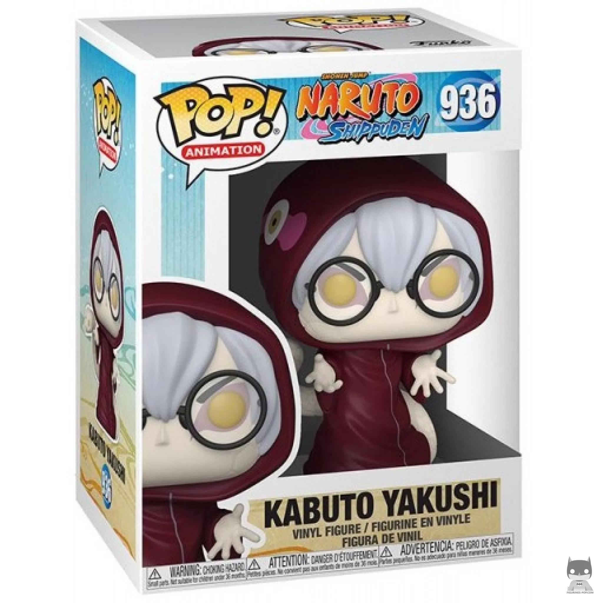 Figura Funko Pop! Kabuto Yakushi en su caja