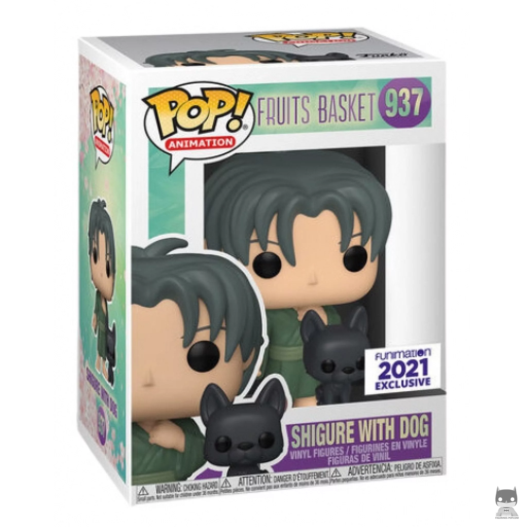 Figura Funko Pop! Shigure con perro en su caja