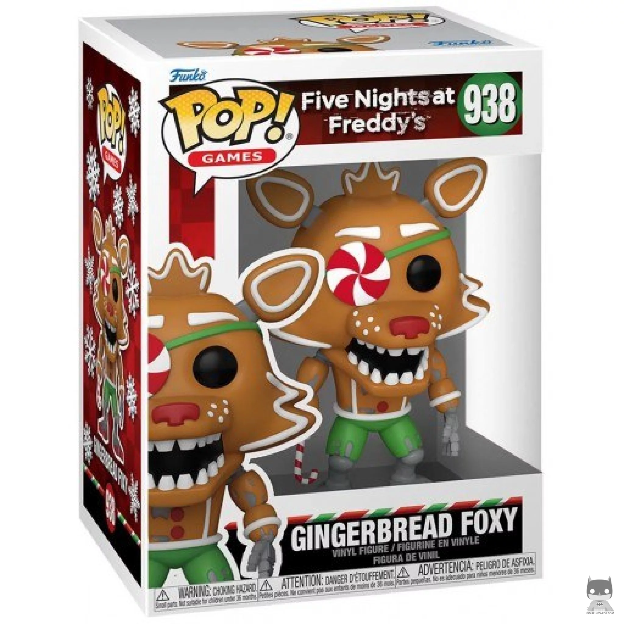 Figura Funko Pop! Foxy de jengibre en su caja