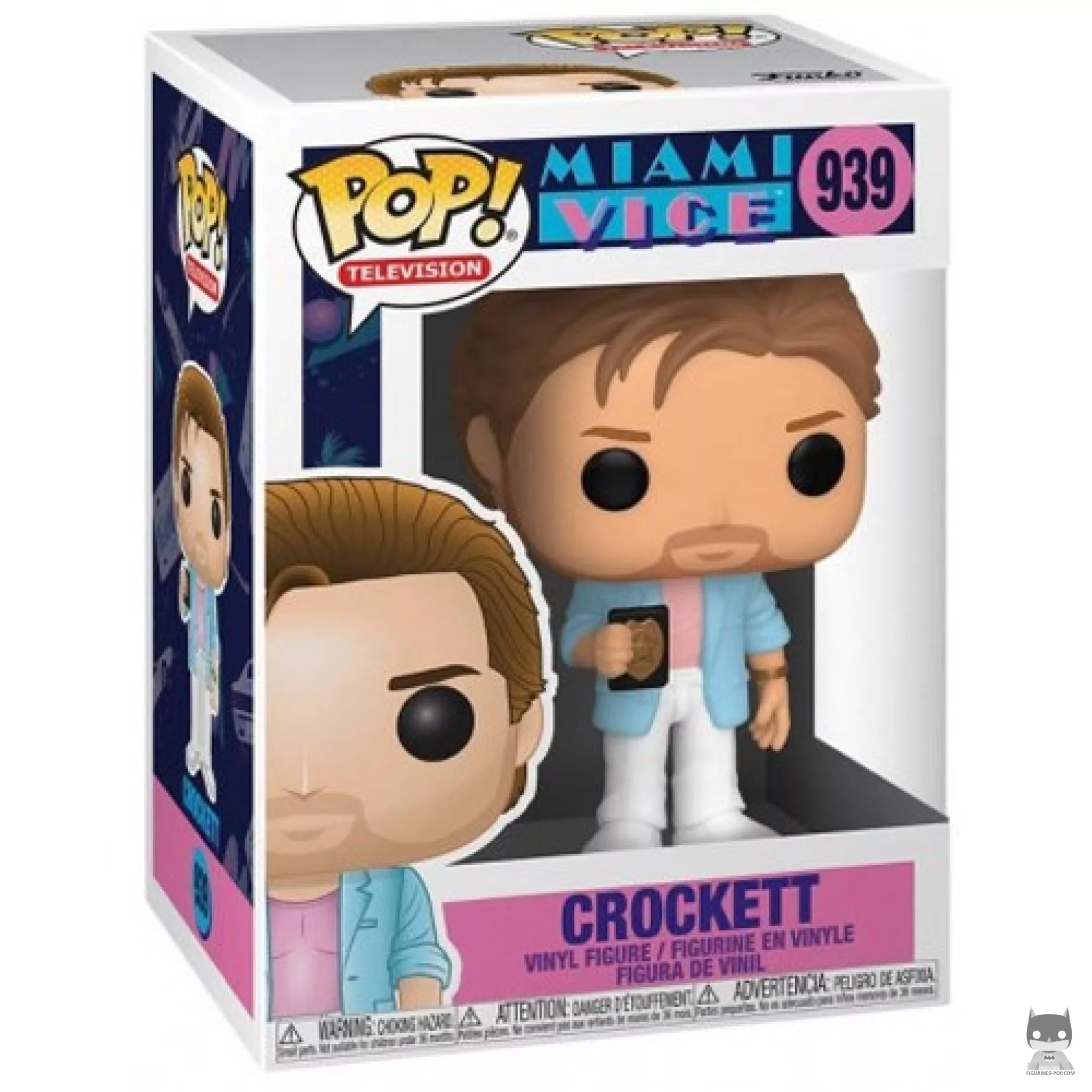 Figura Funko Pop! Crockett en su caja