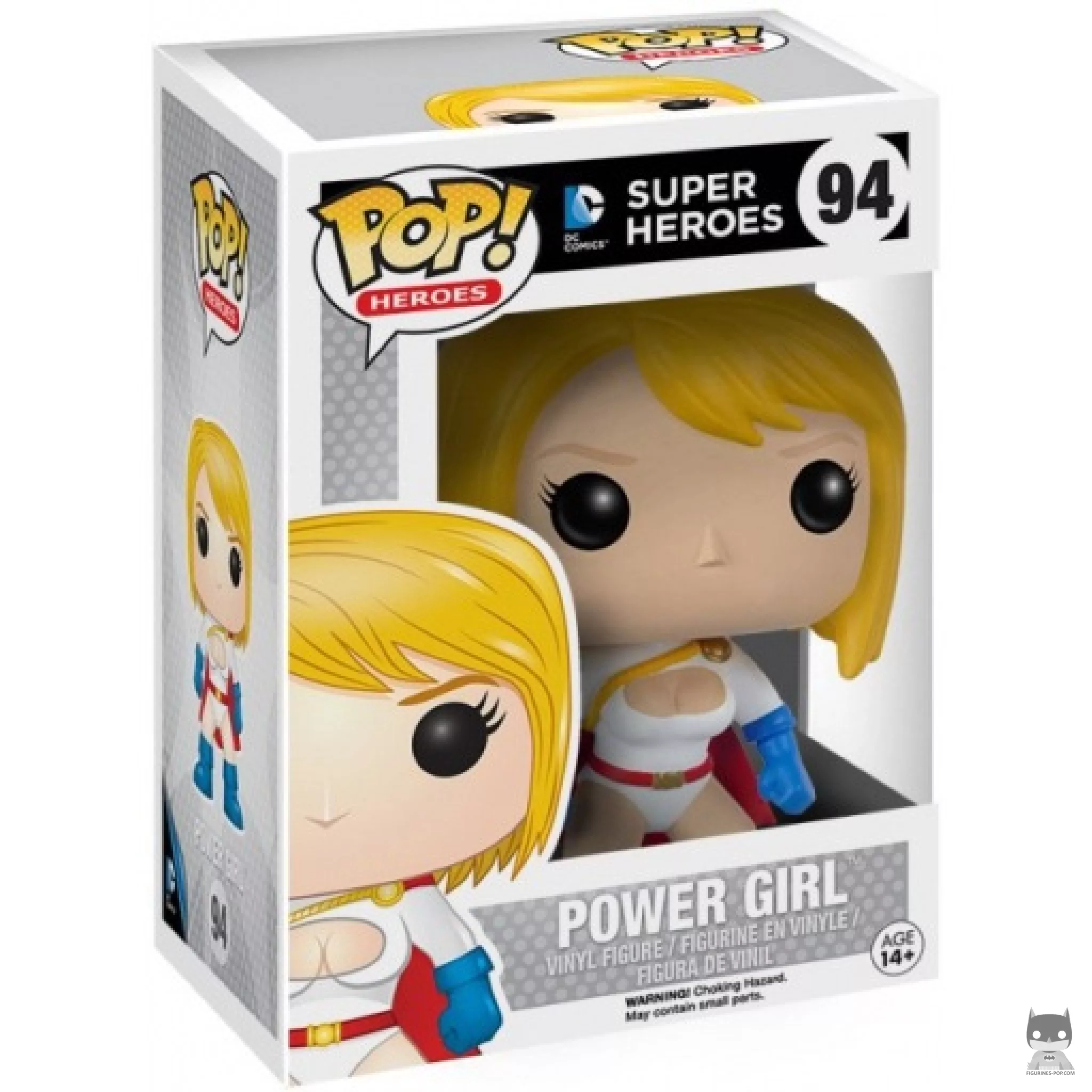 Figura Funko Pop! Power Girl en su caja