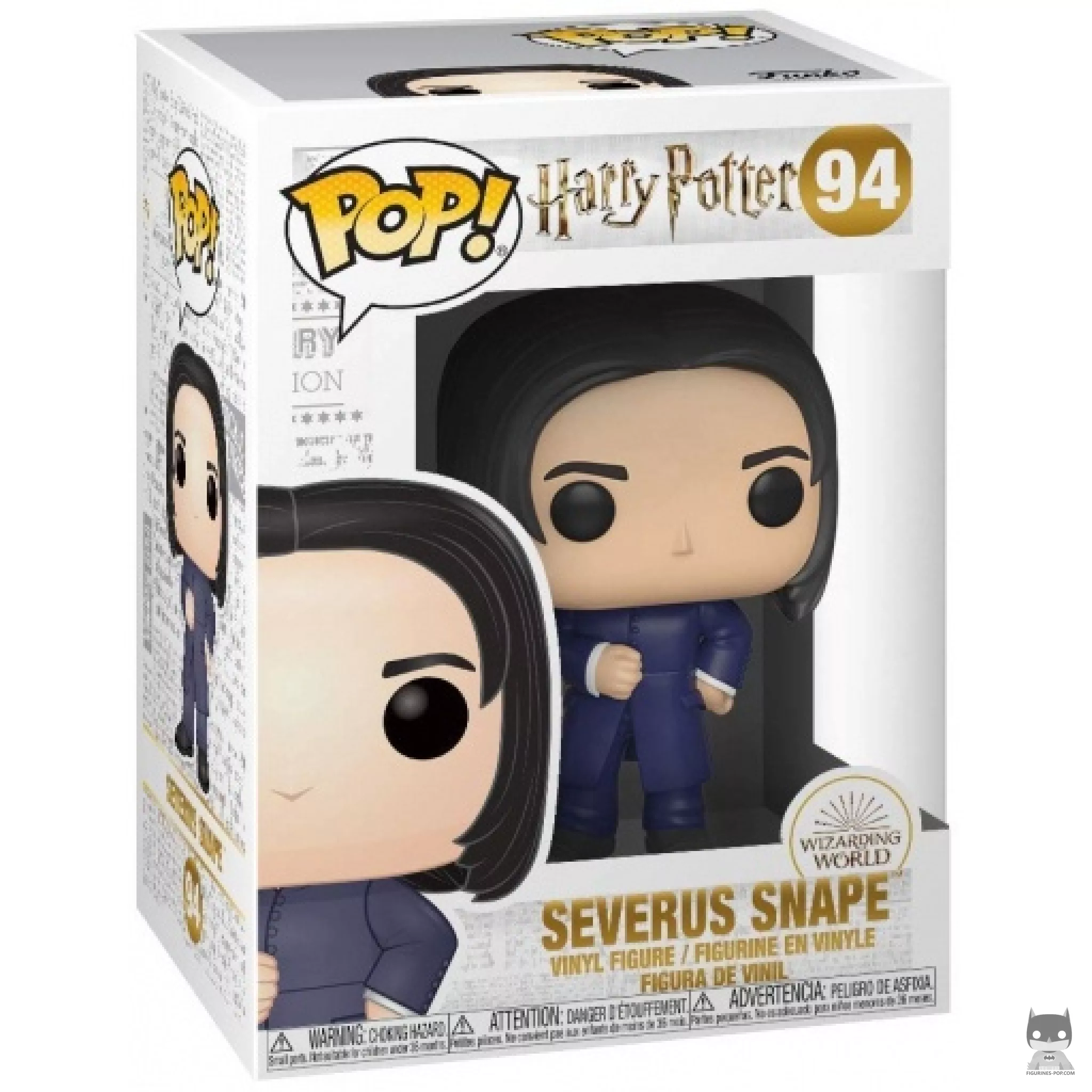 Figura Funko Pop! Severus Snape en el Baile de Navidad en su caja