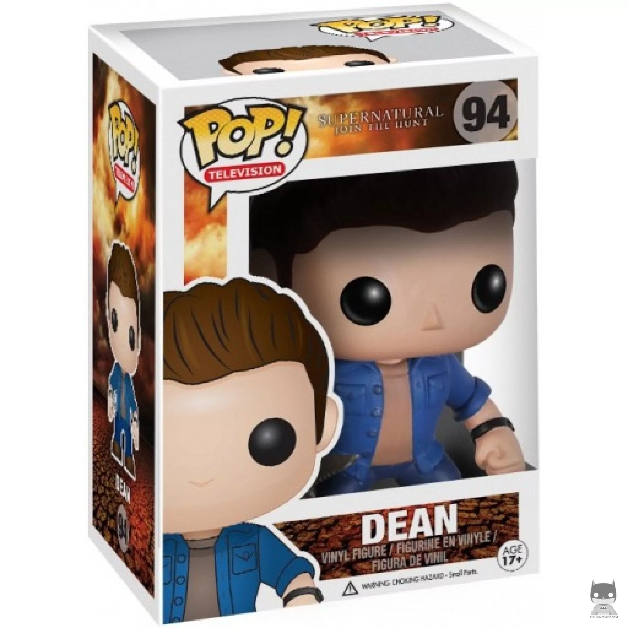 Figura Funko Pop! Dean Winchester en su caja