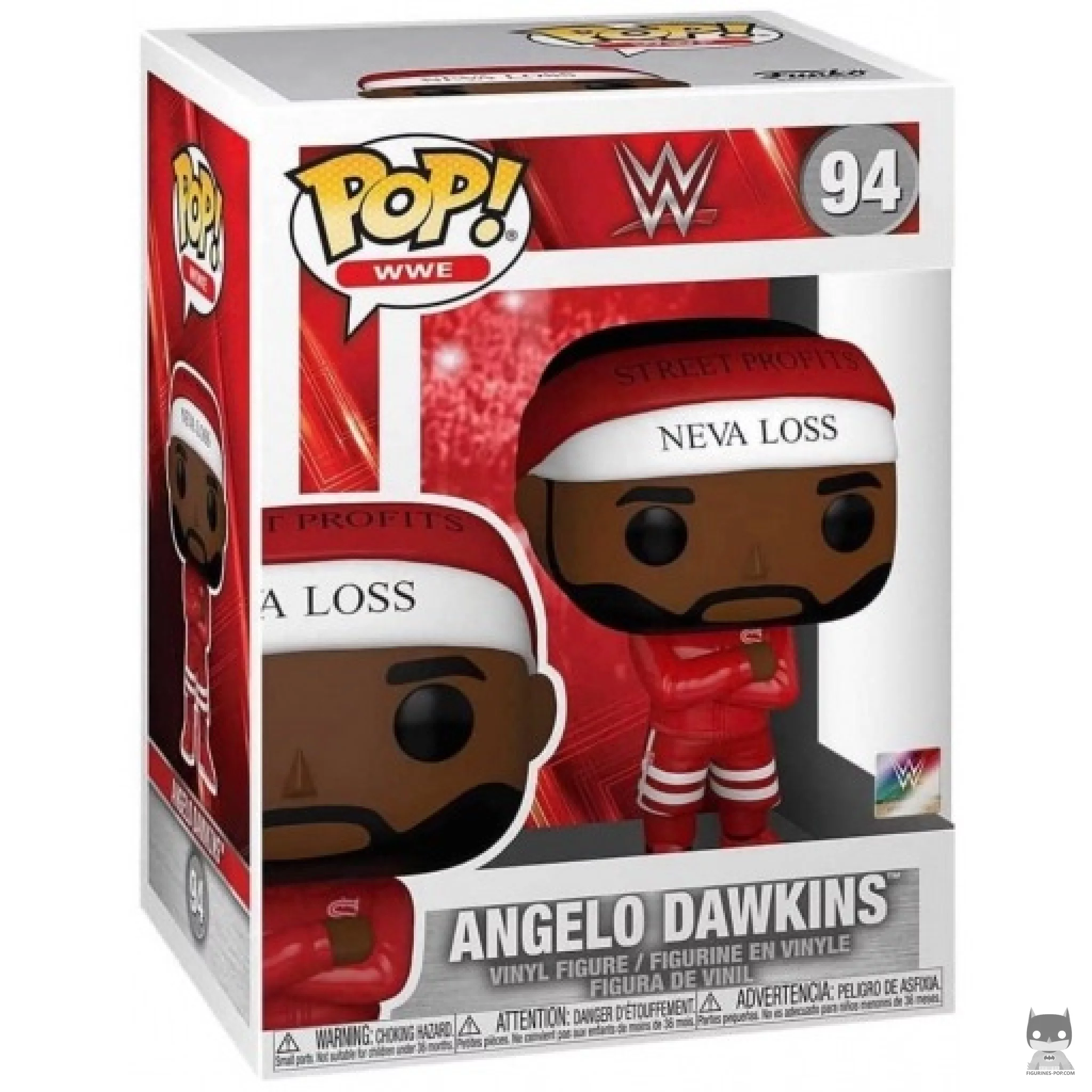 Figura Funko Pop! Angelo Dawkins en su caja