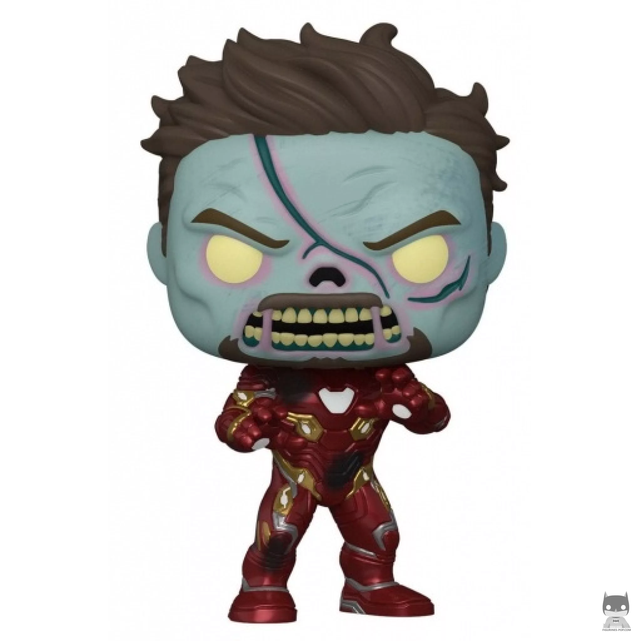 Figura Funko Pop! Iron Man zombi (¿Qué pasaría si...?)