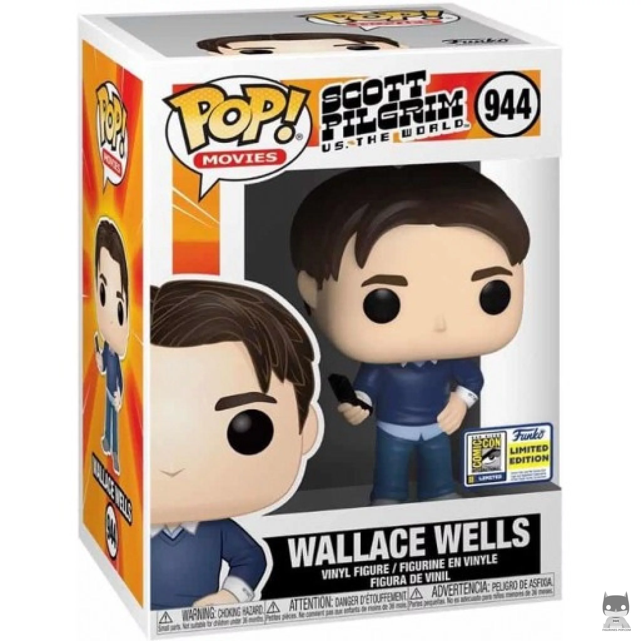 Figura Funko Pop! Wallace Wells en su caja