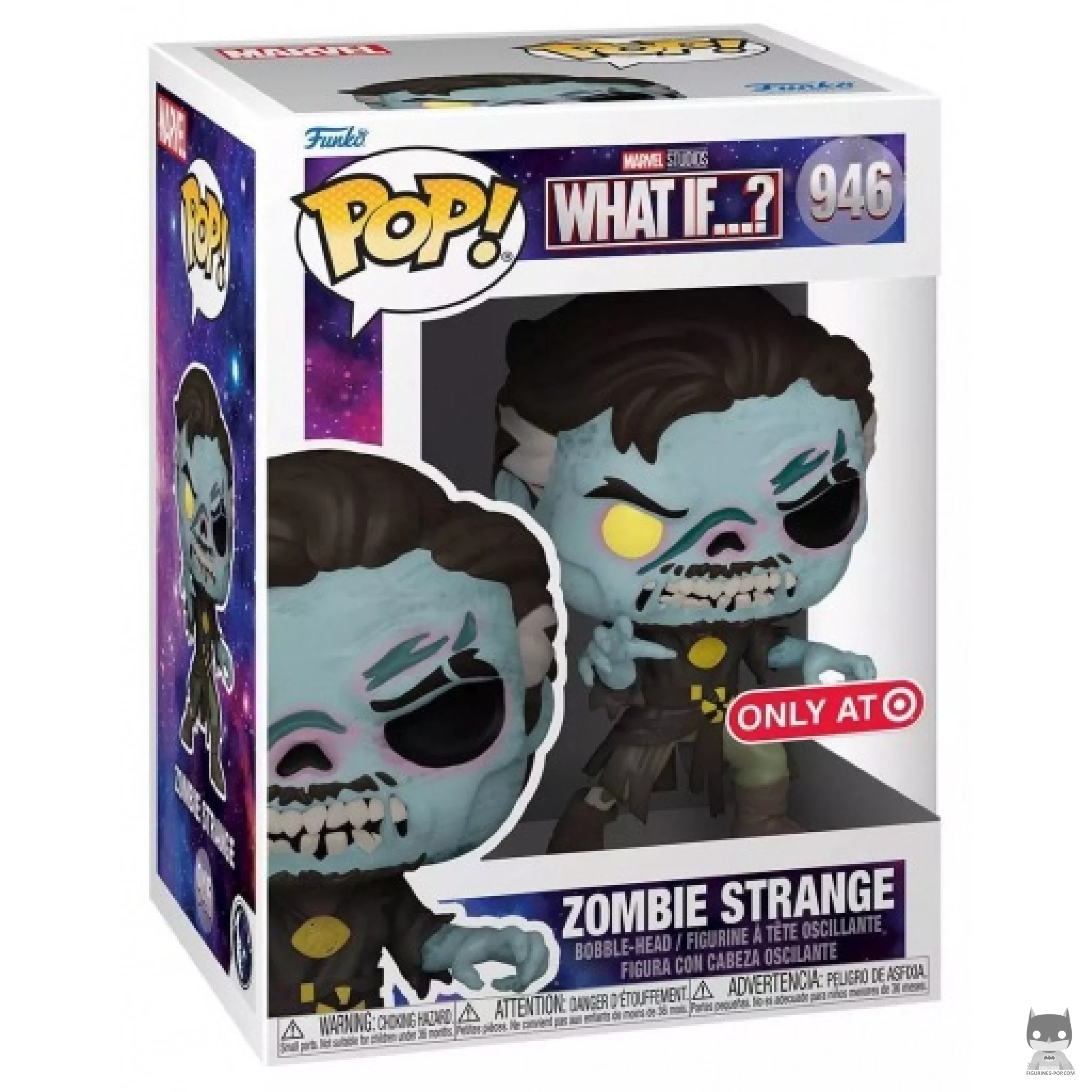Figura Funko Pop! Strange zombi en su caja