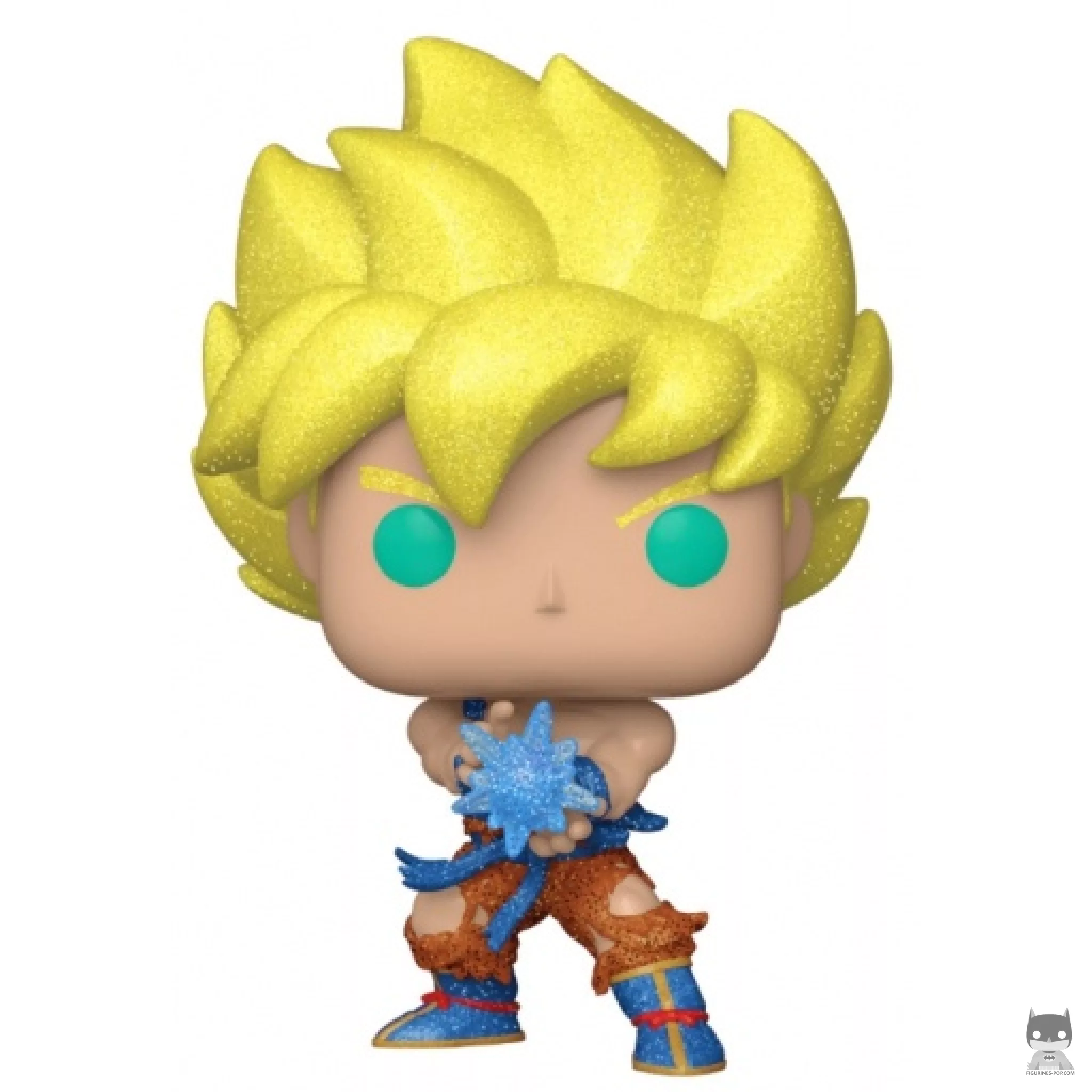 Figura Funko Pop! Goku Super Saiyan con Kame Hame Ha (Purpurina de diamante) (Dragon Ball Z (DBZ))
