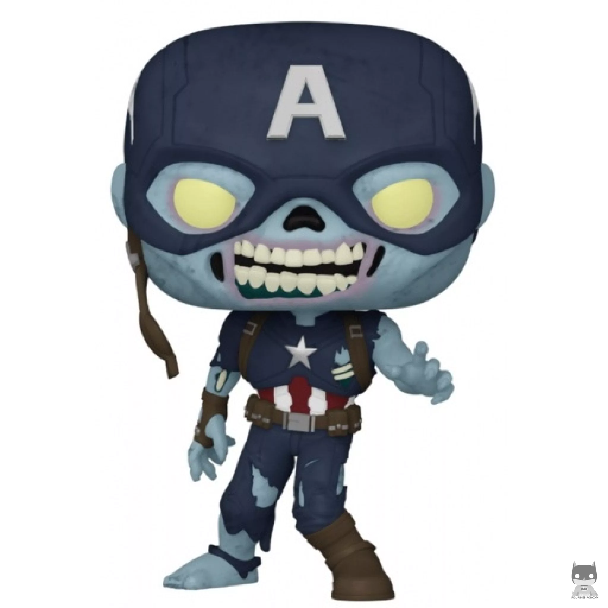 Figura Funko Pop! Capitán América zombi (¿Qué pasaría si...?)