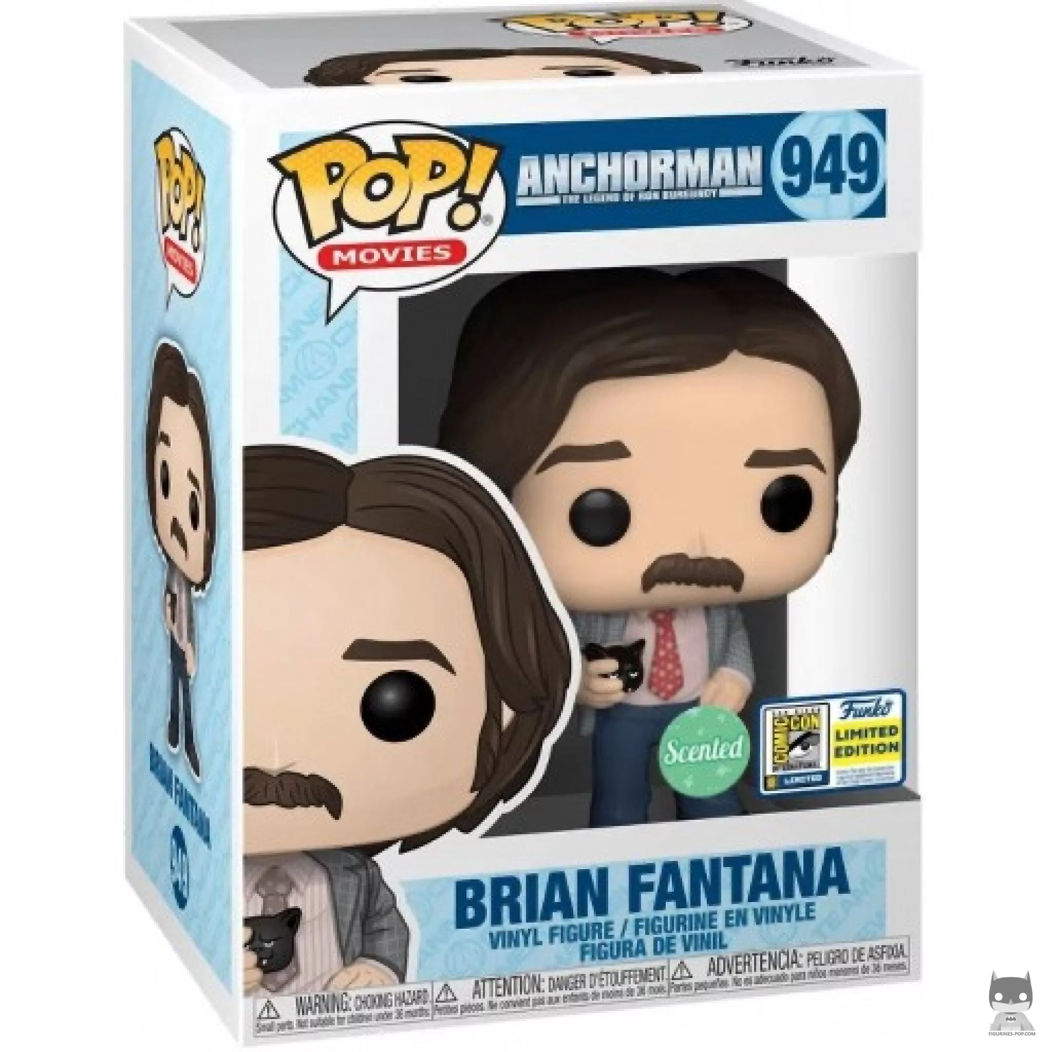 Figura Funko Pop! Brian Fantana (Con aroma) en su caja